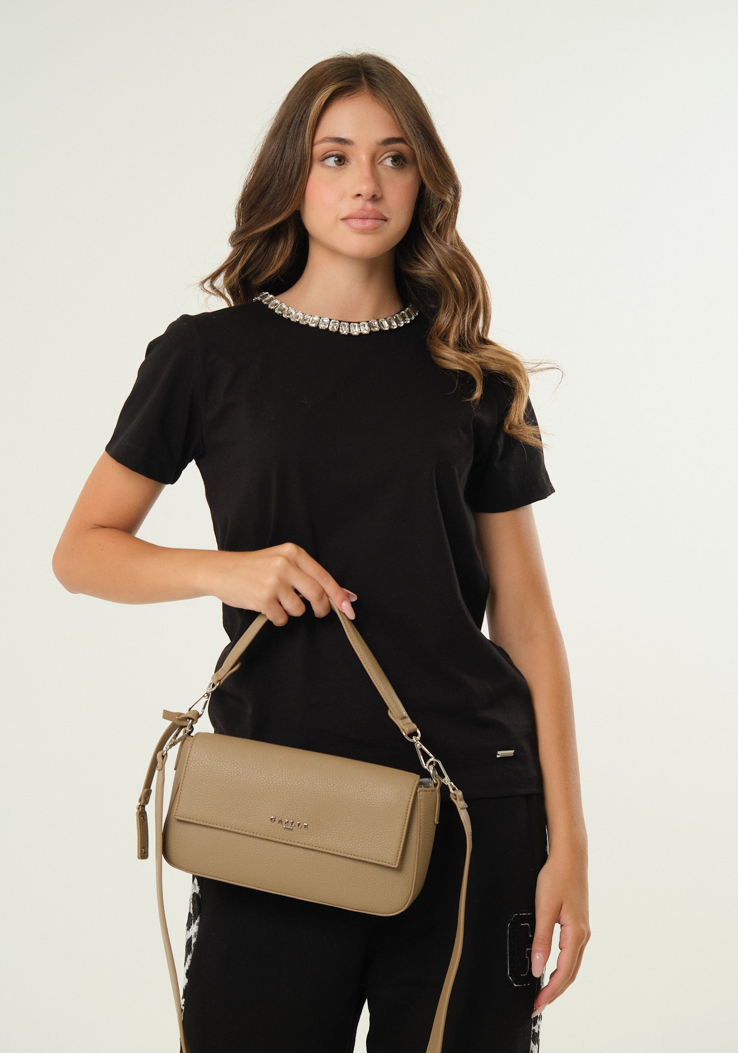 Borsa baguette a mano
