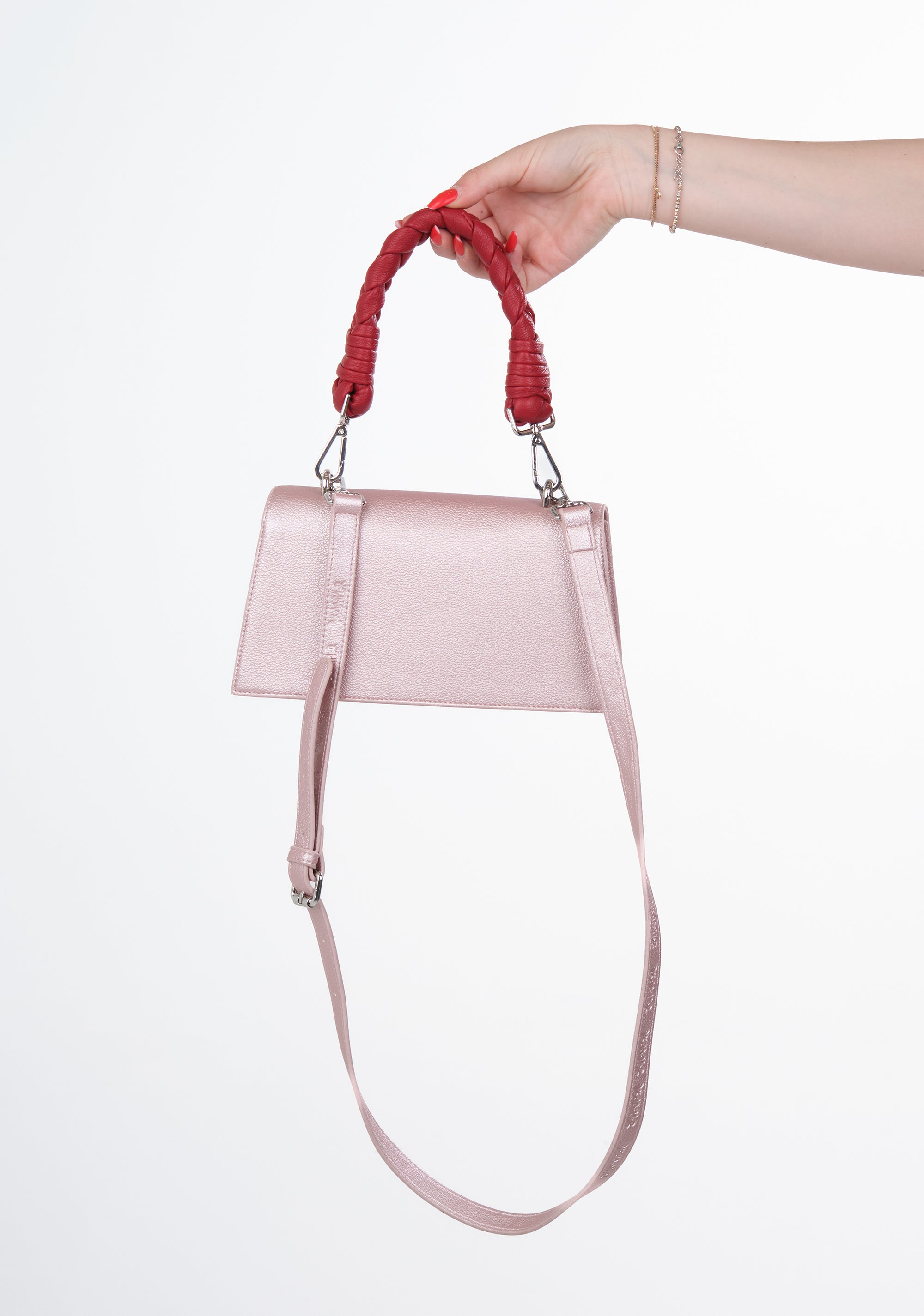 Borsa con patta stampata