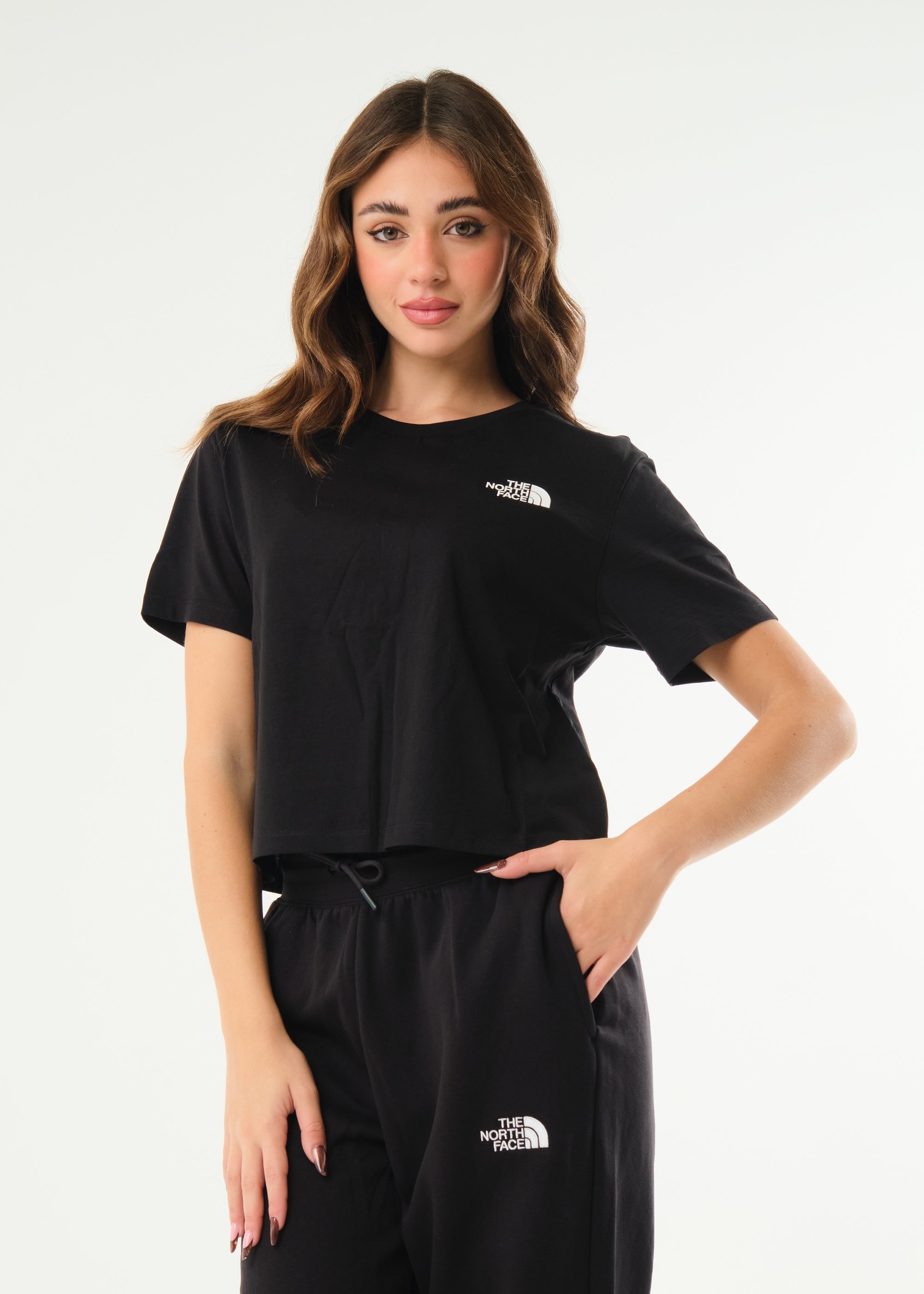 T-shirt Simple Dome Cropped Slim