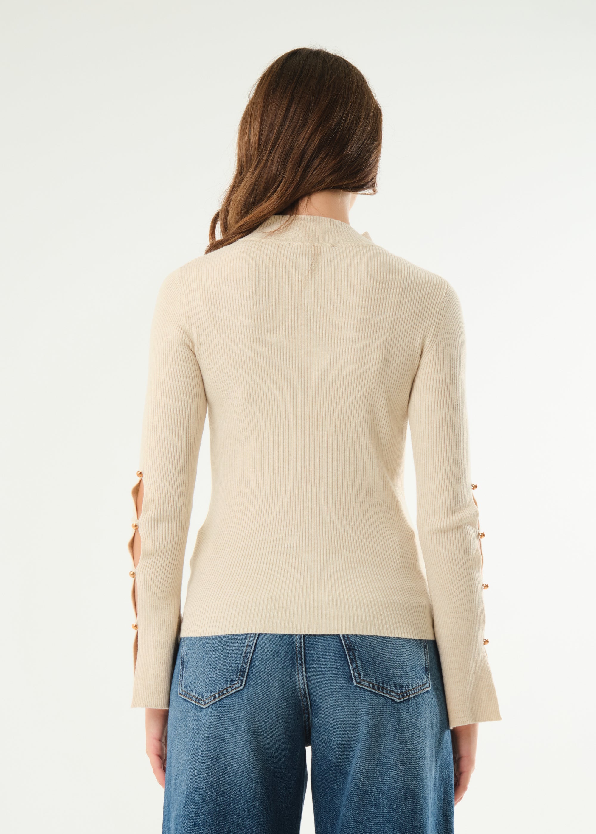 Maglia con cut out frontale