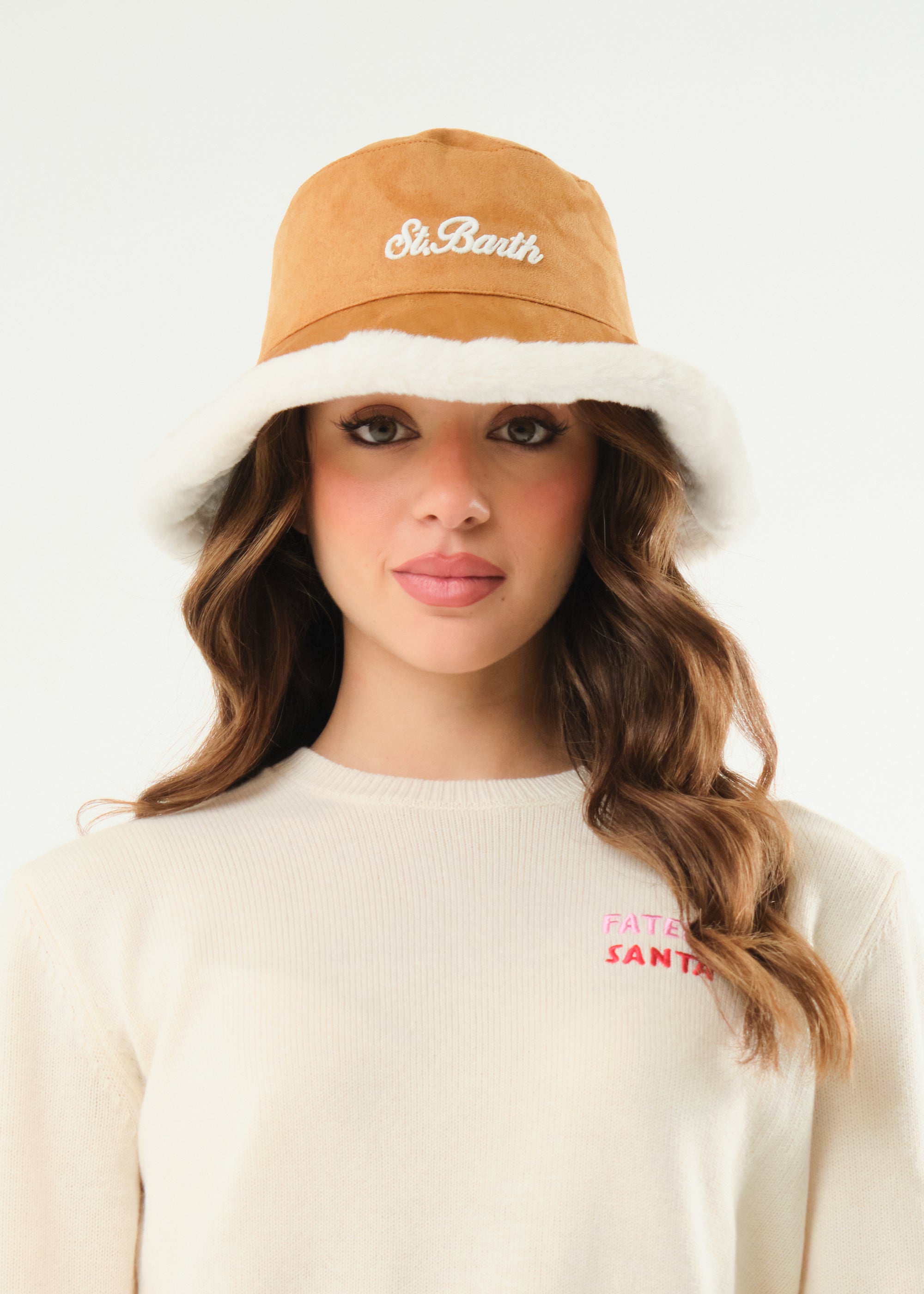 Cappello da pescatore double face