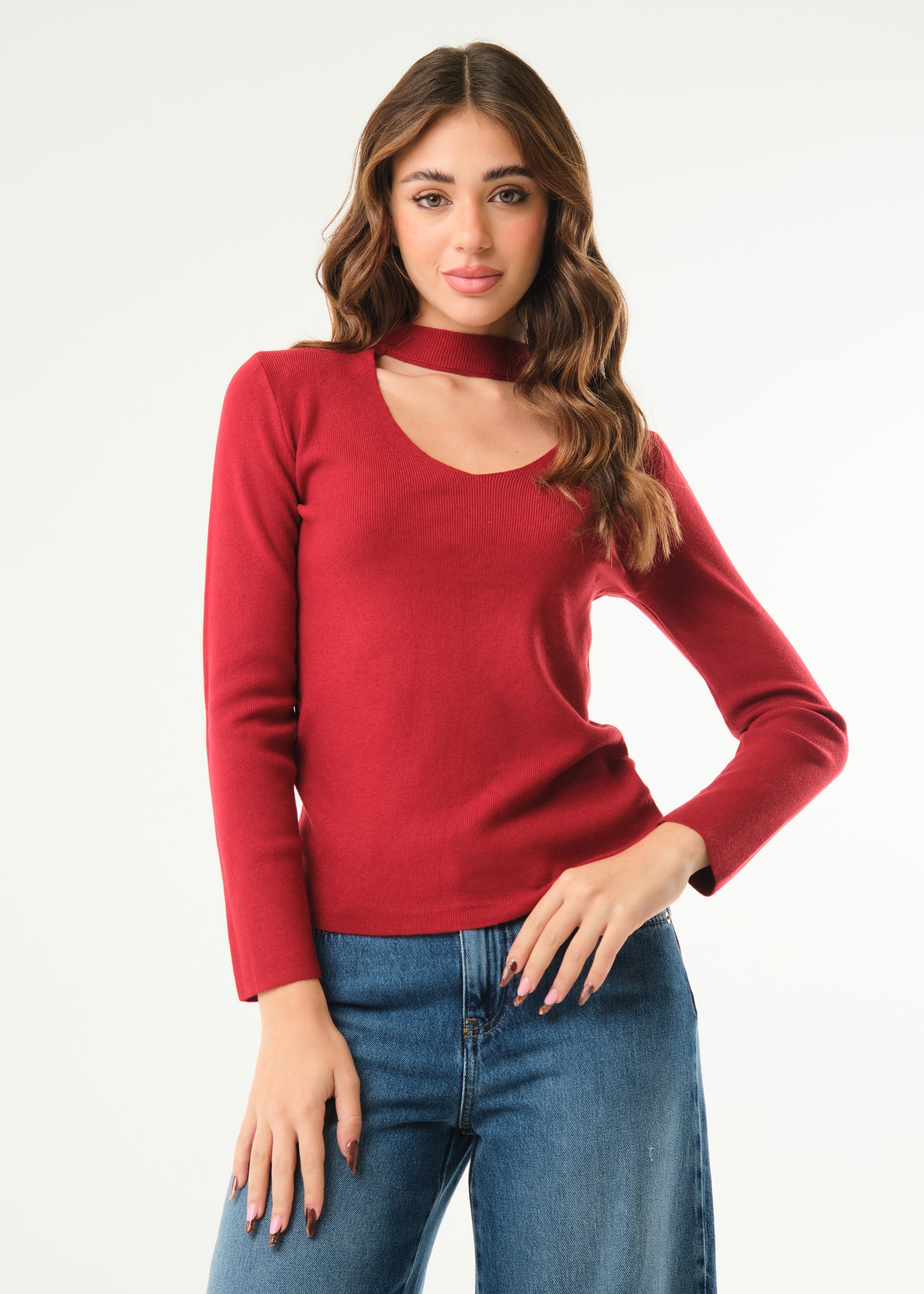 Maglia cut out frontale