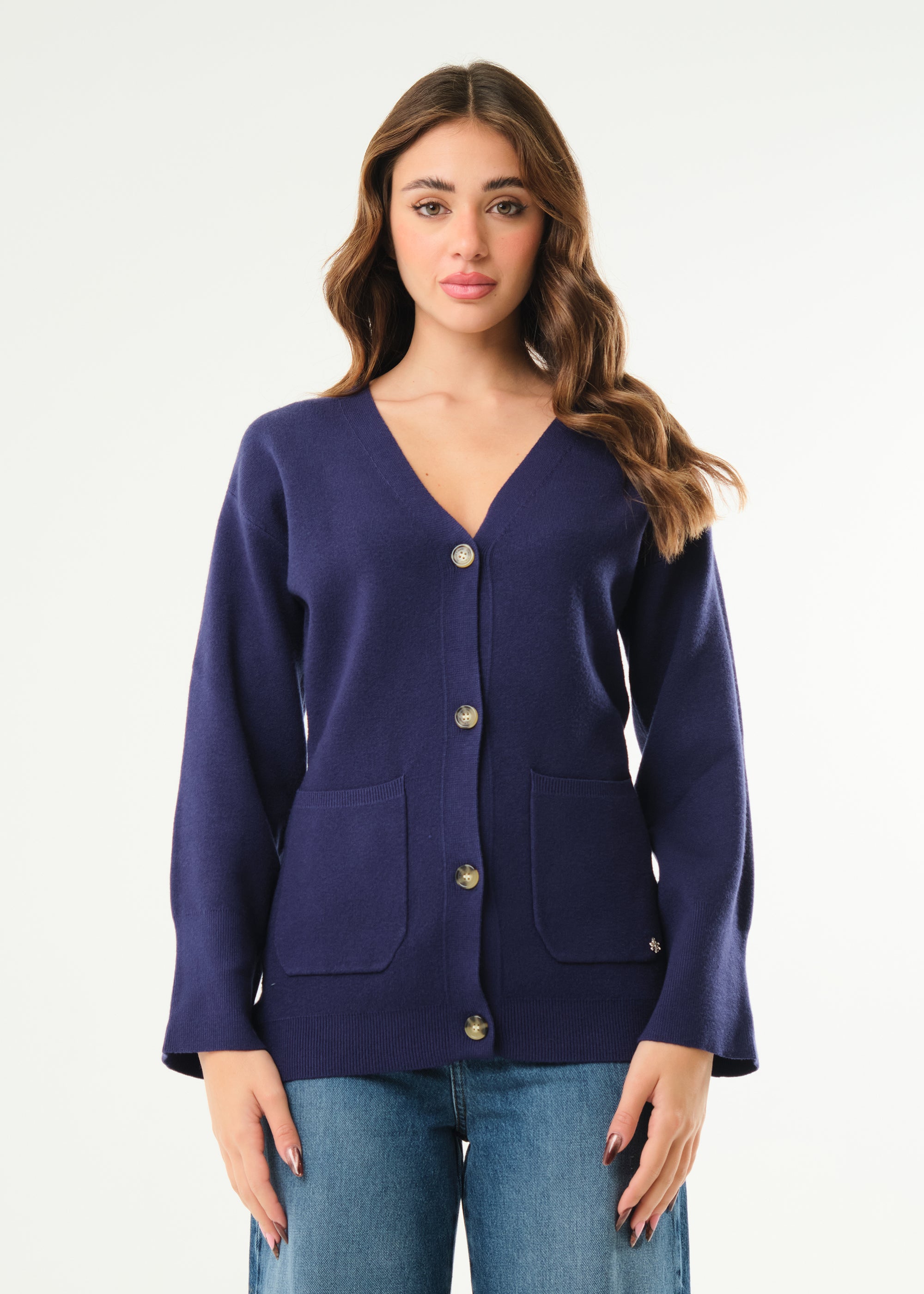 Cardigan avvitato