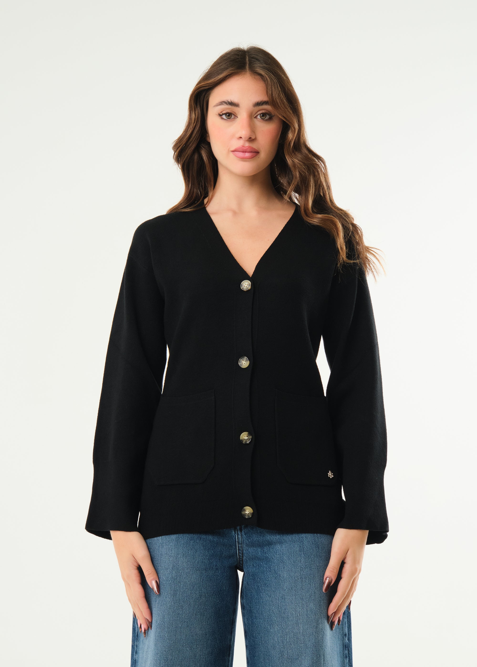 Cardigan avvitato