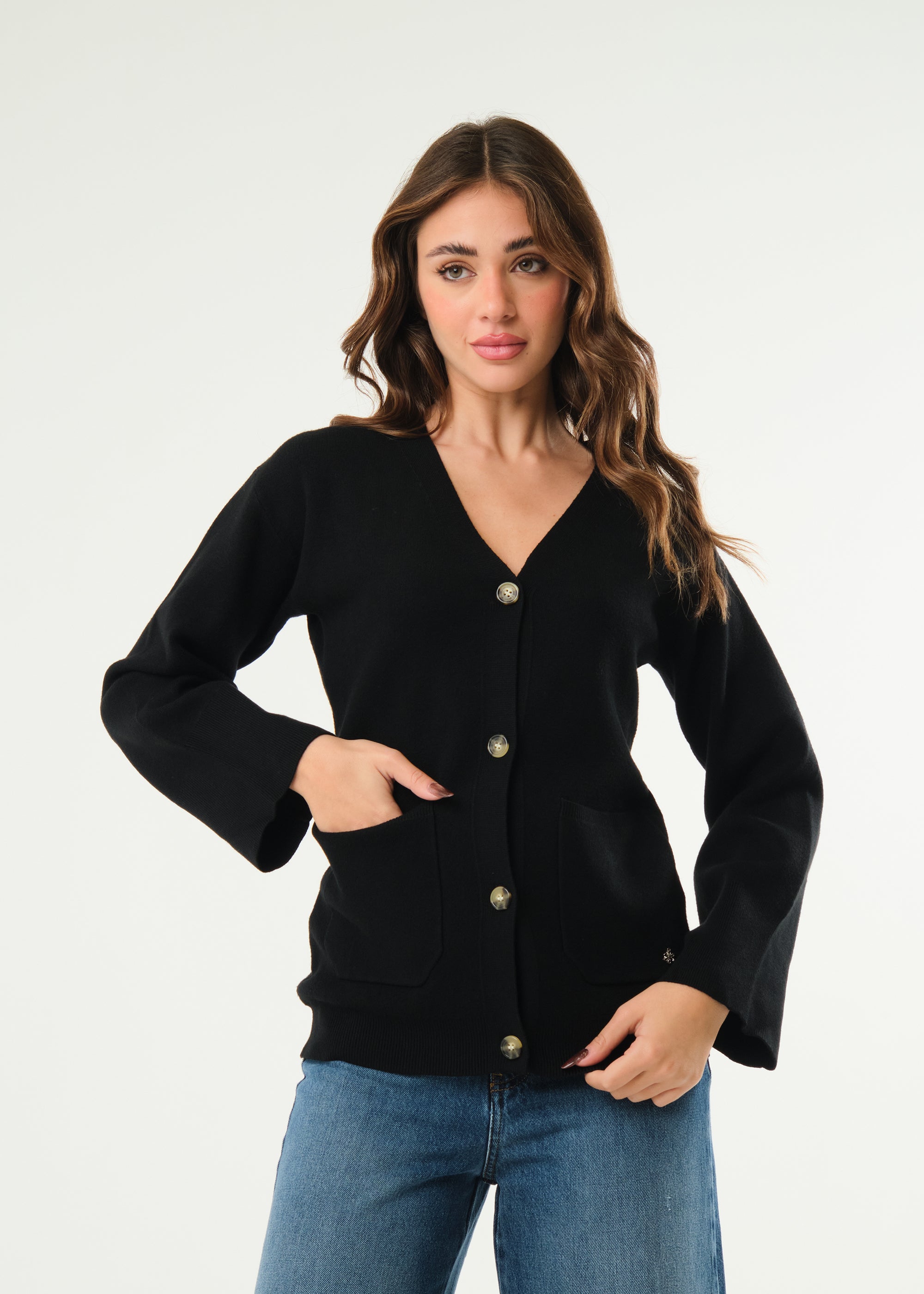 Cardigan avvitato
