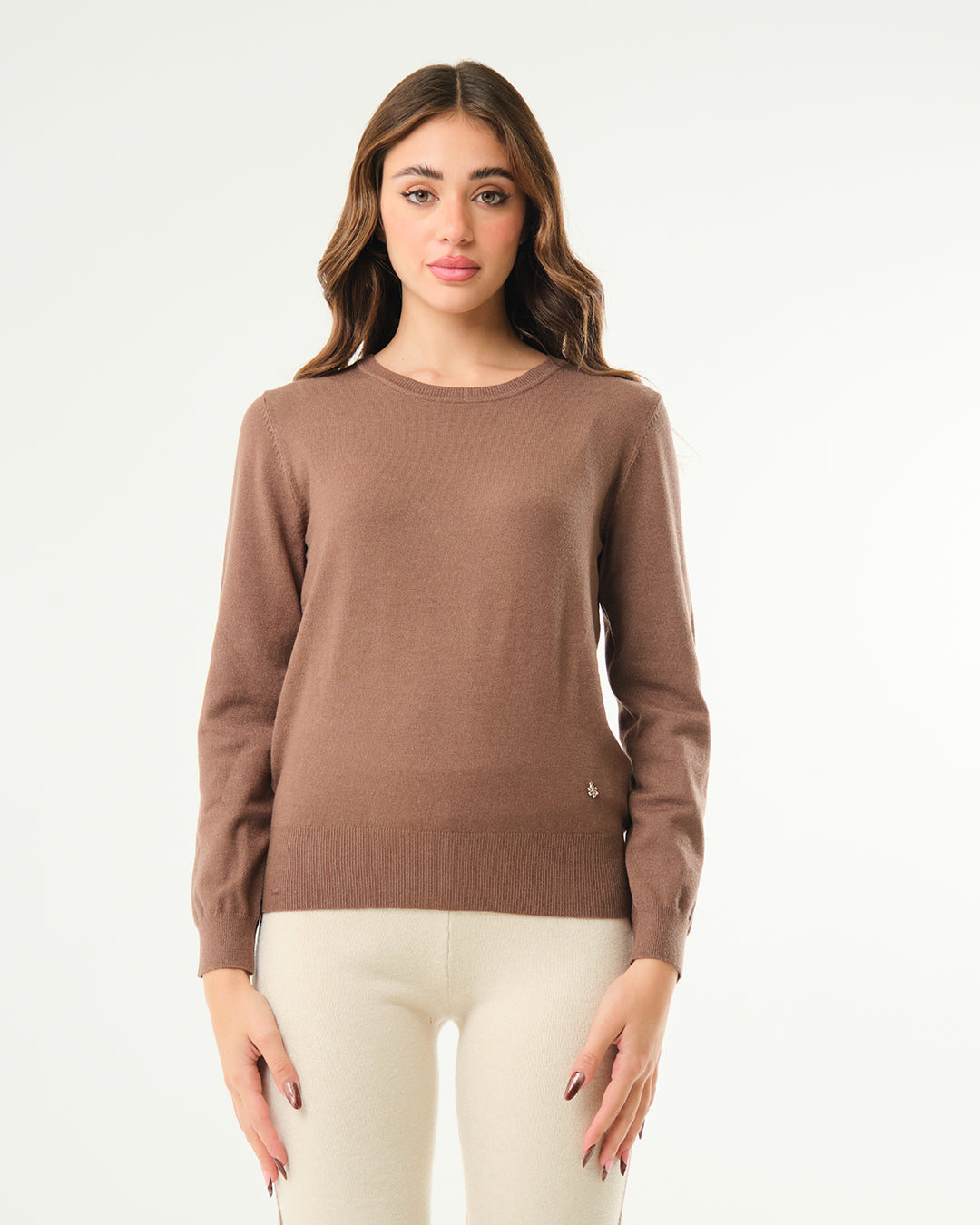 Maglia girocollo basic