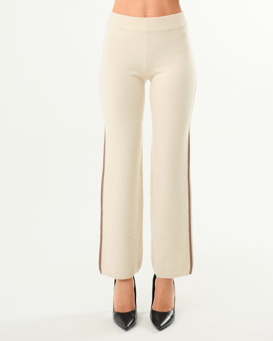 Pantalone con bande laterali