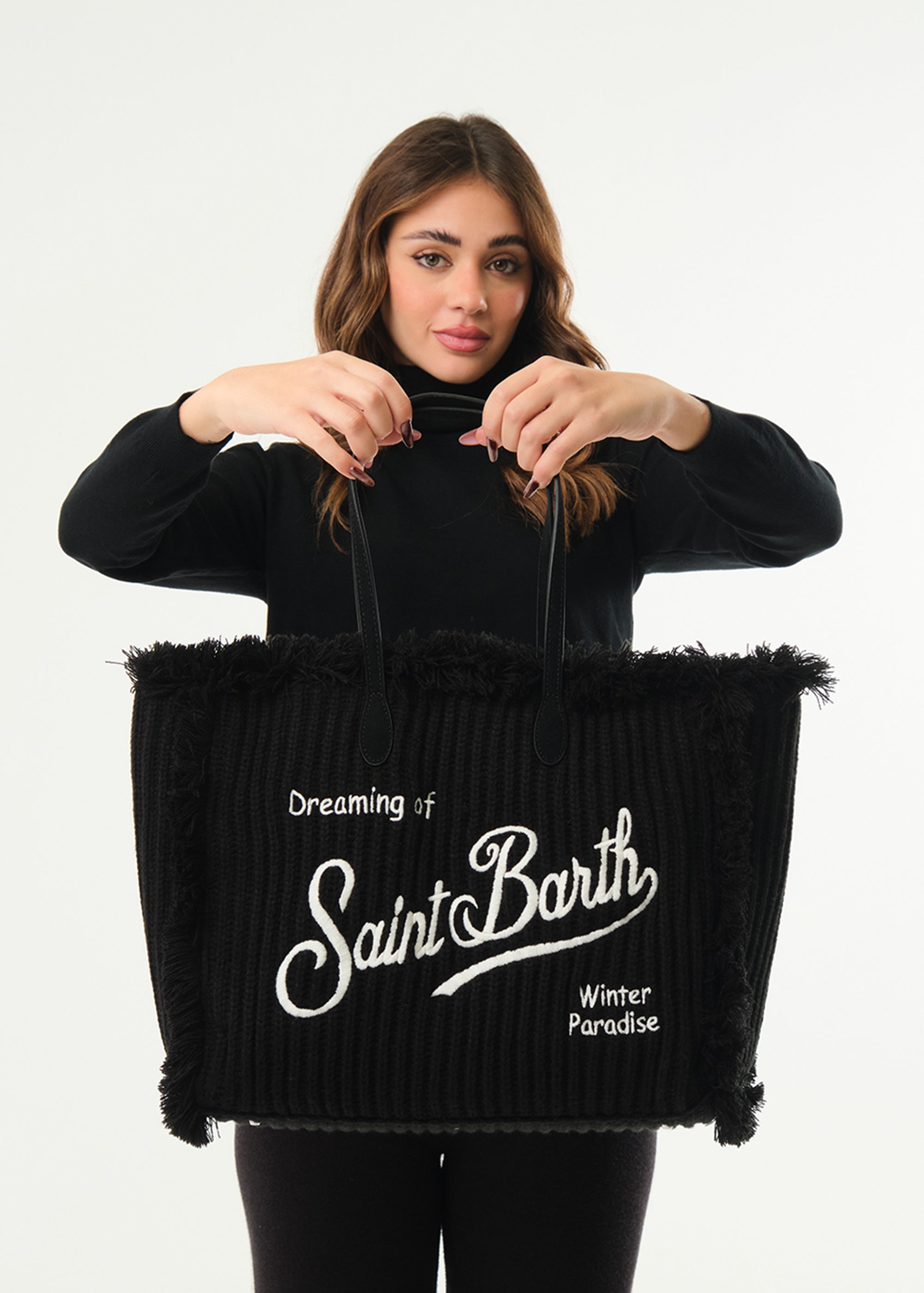 Borsa Vanity Wool Rib