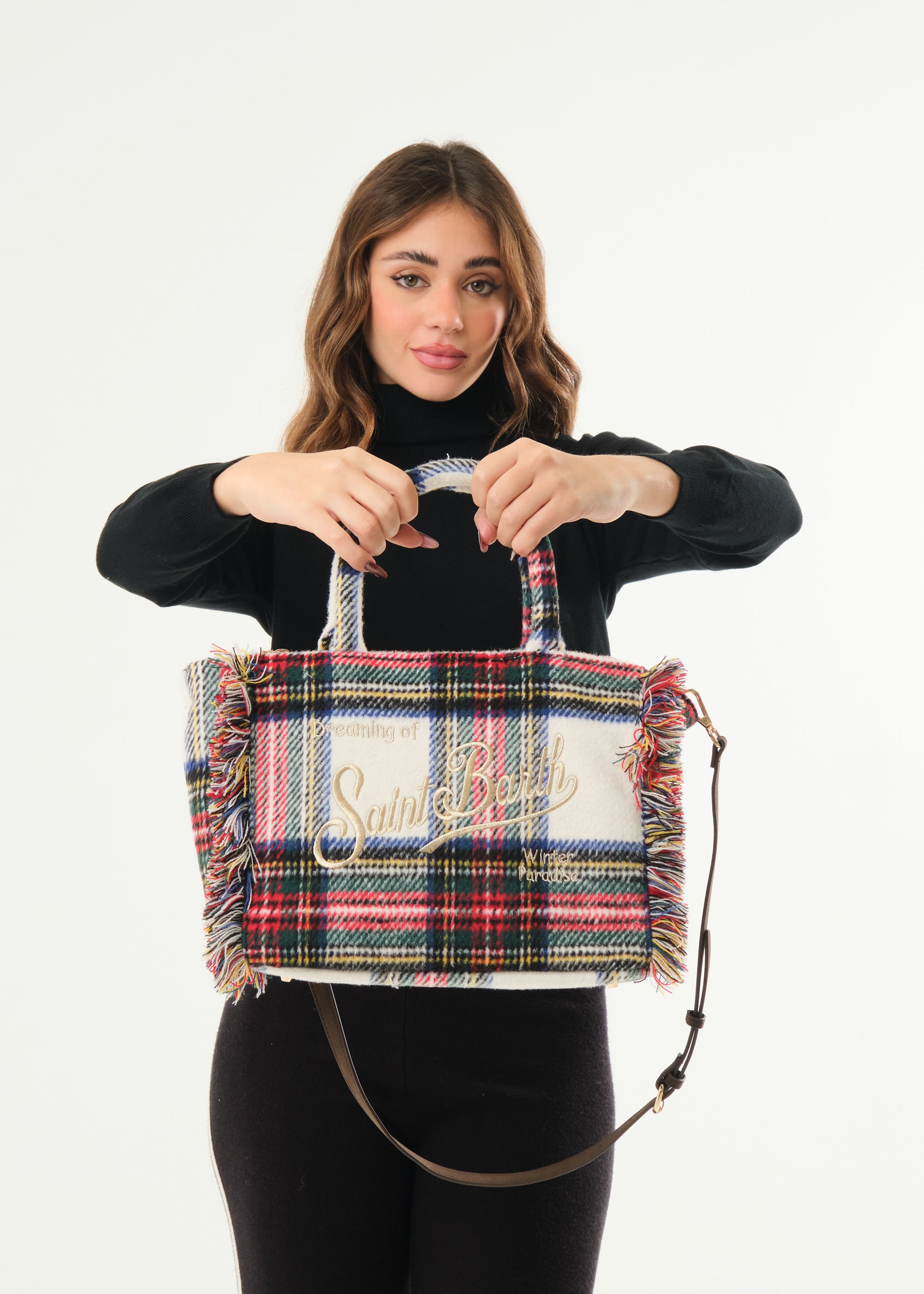 Borsa Colette Wool Tartan