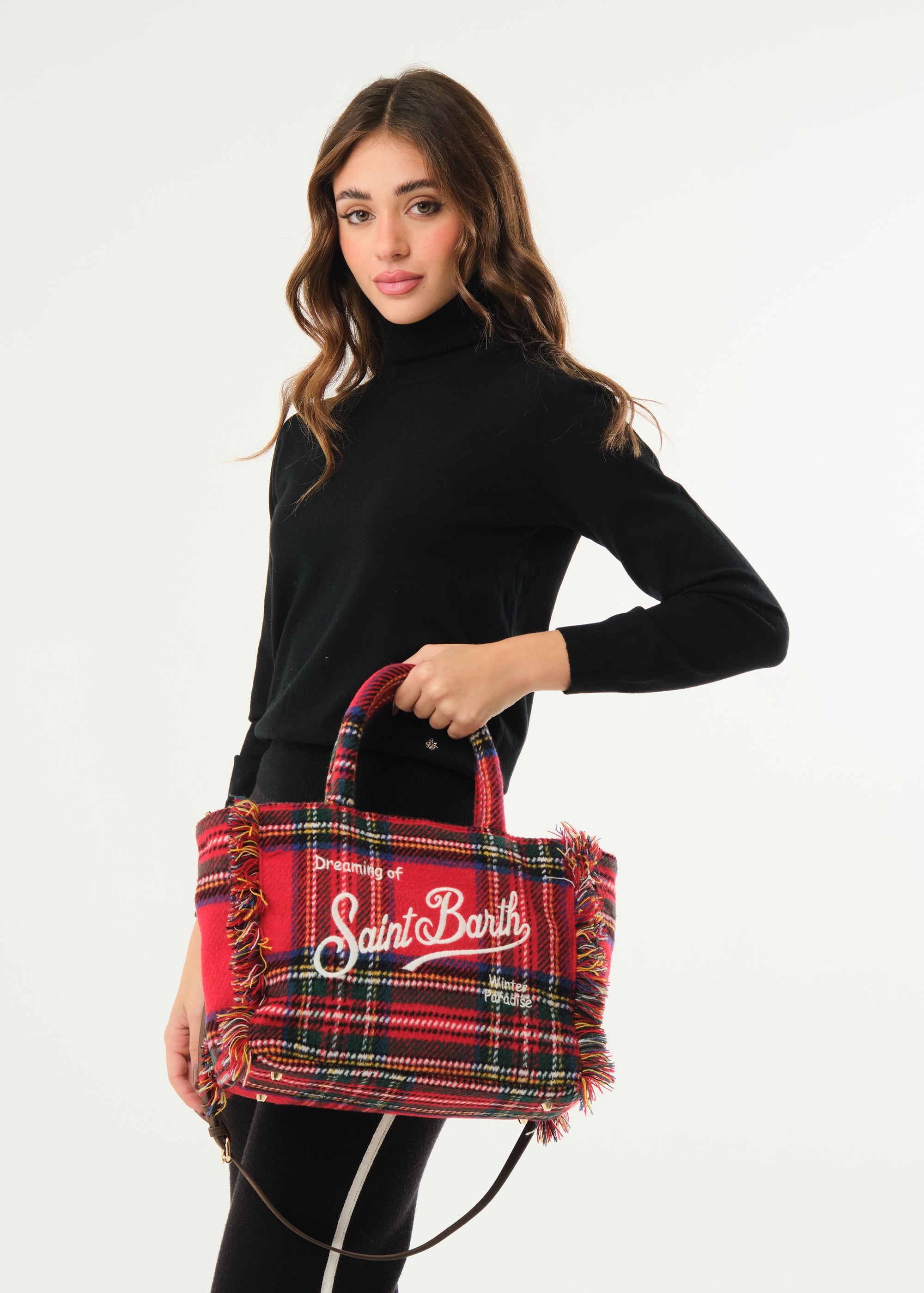 Borsa Colette Wool Tartan