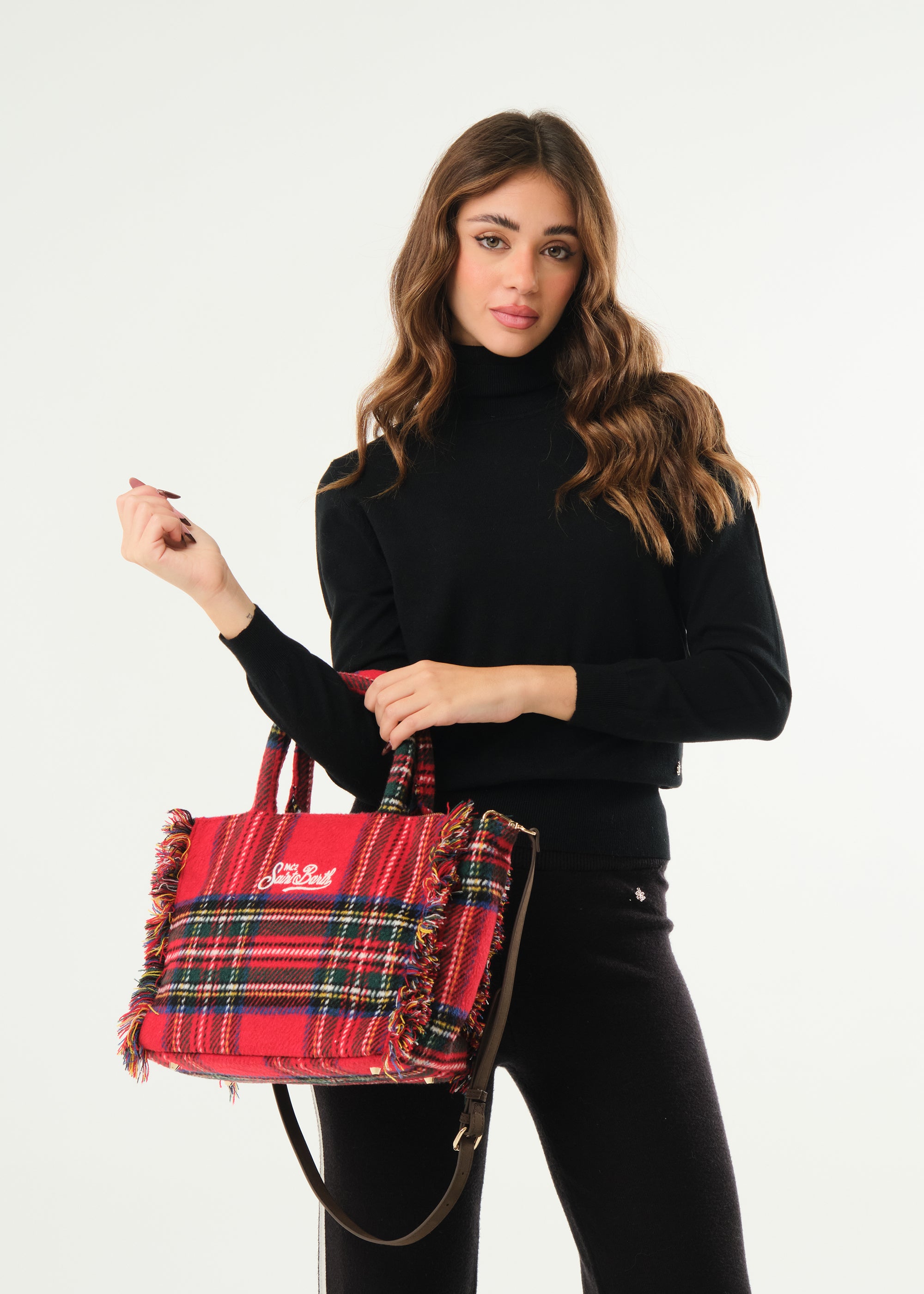 Borsa Colette Wool Tartan