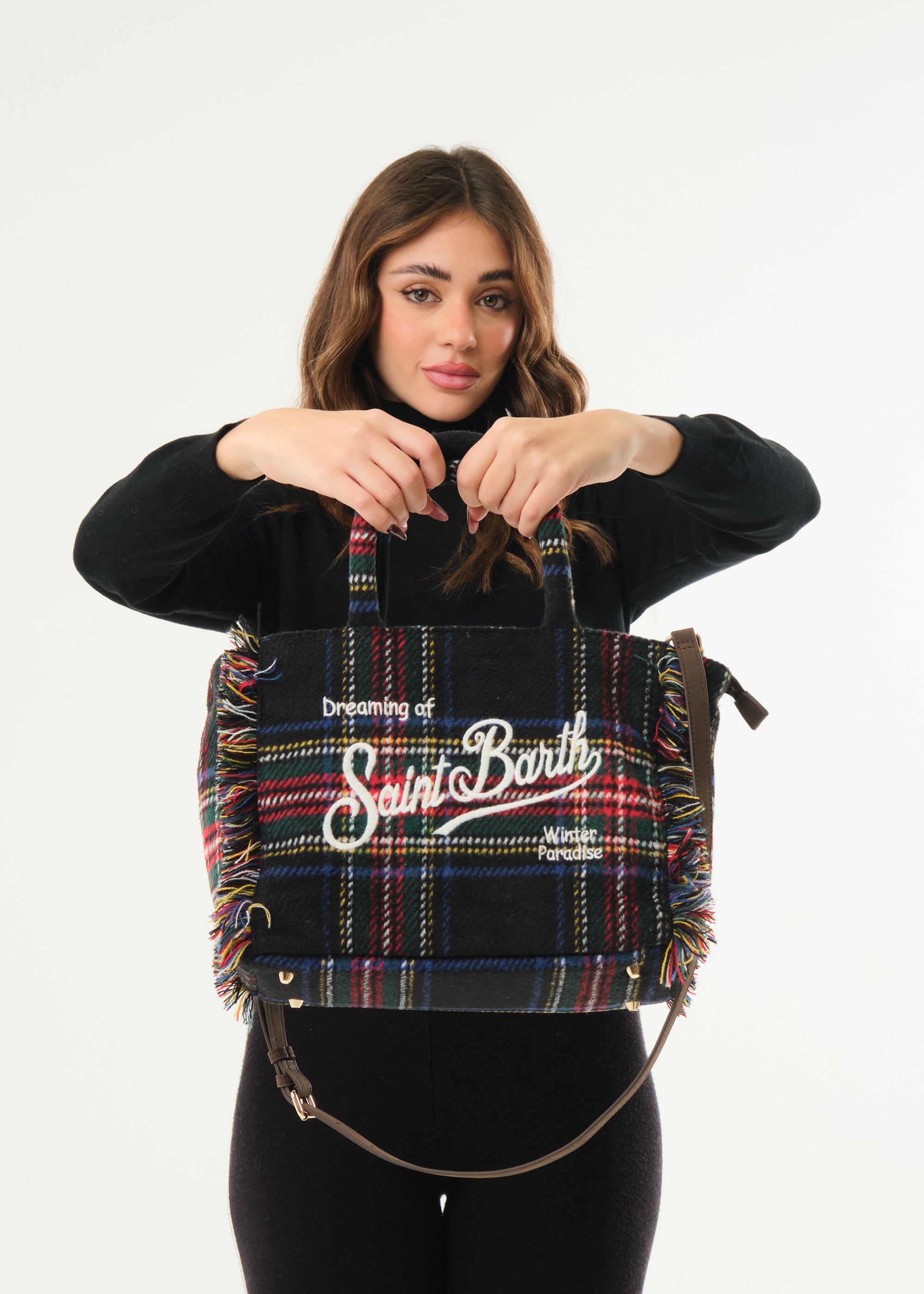 Borsa Colette Wool Tartan