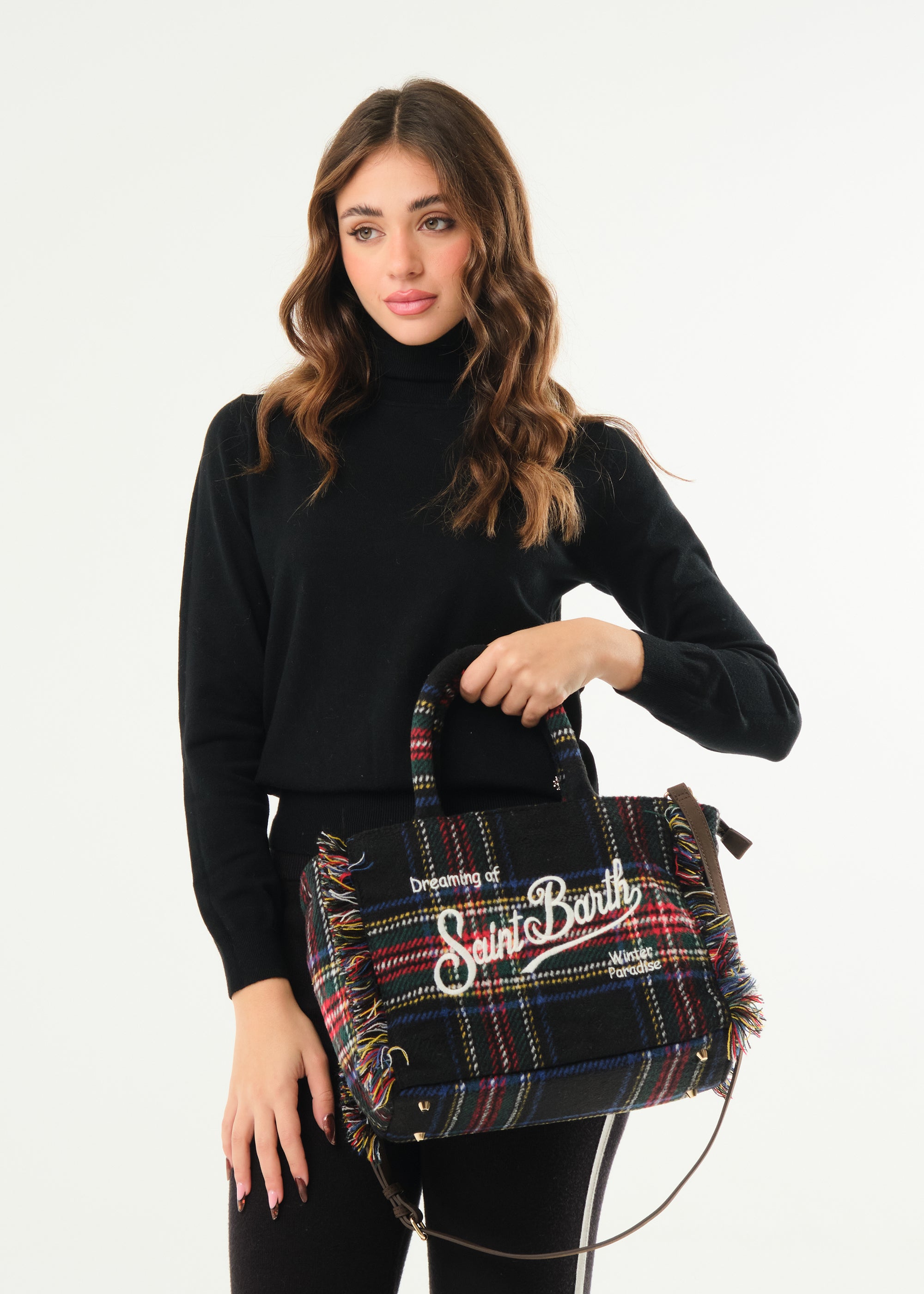 Borsa Colette Wool Tartan