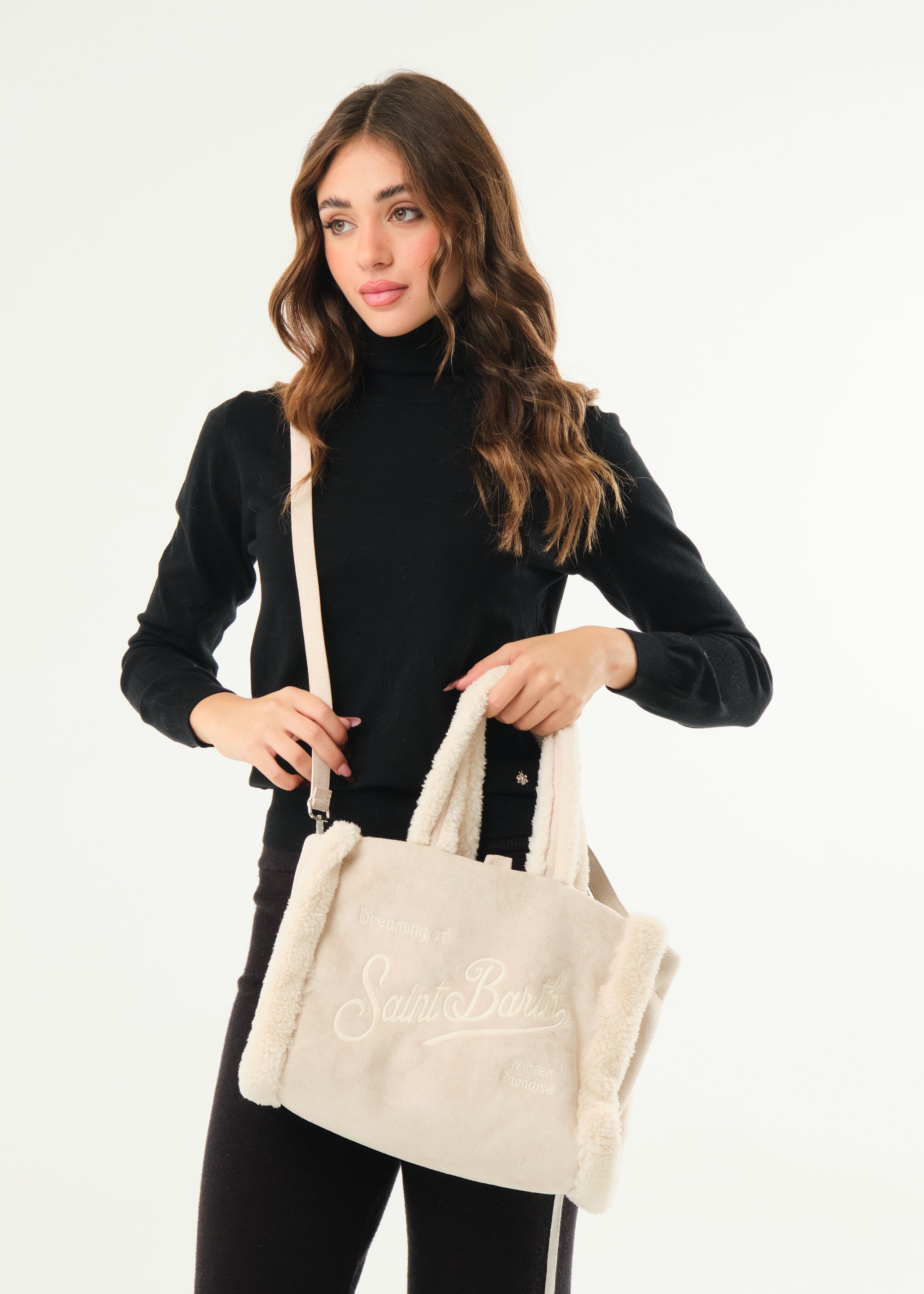 Borsa Colette Shearling