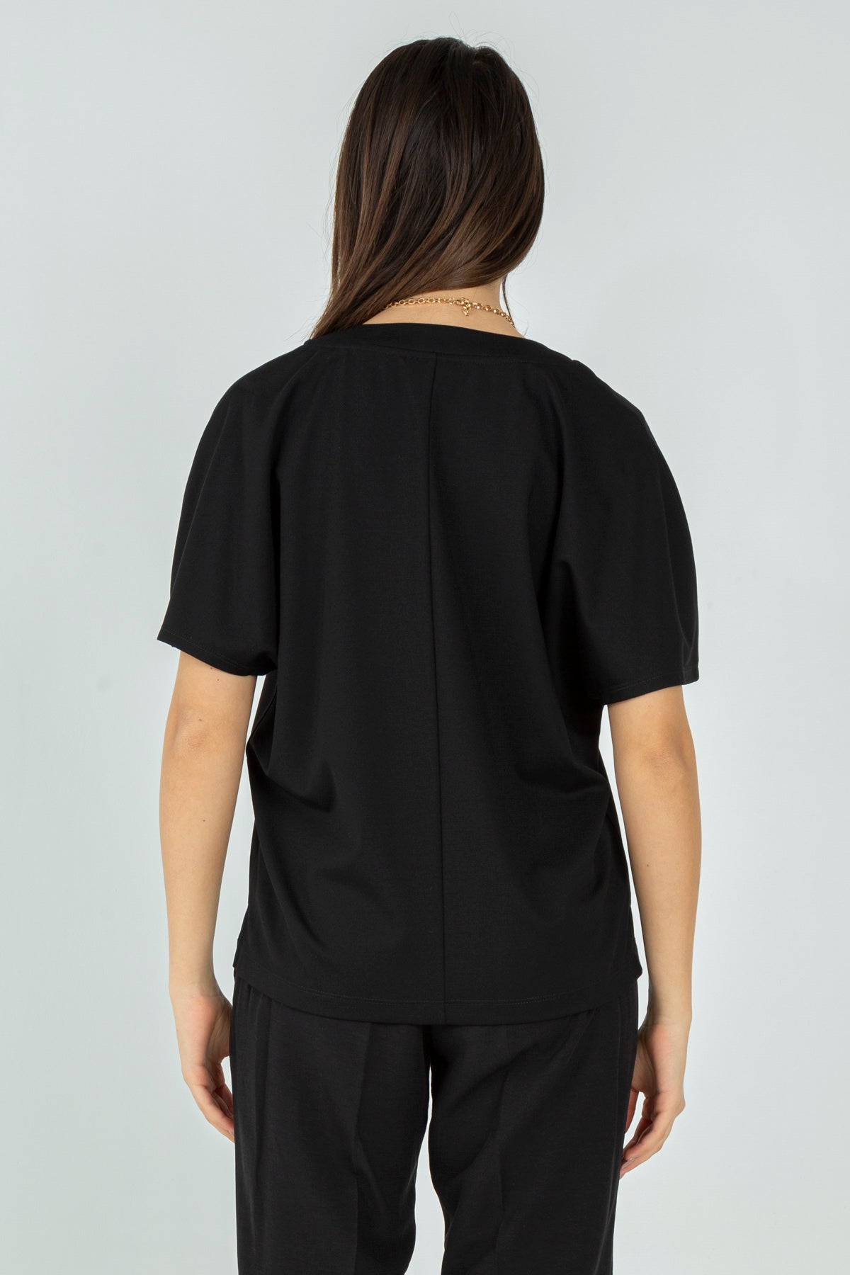 Casacca con scollo a v