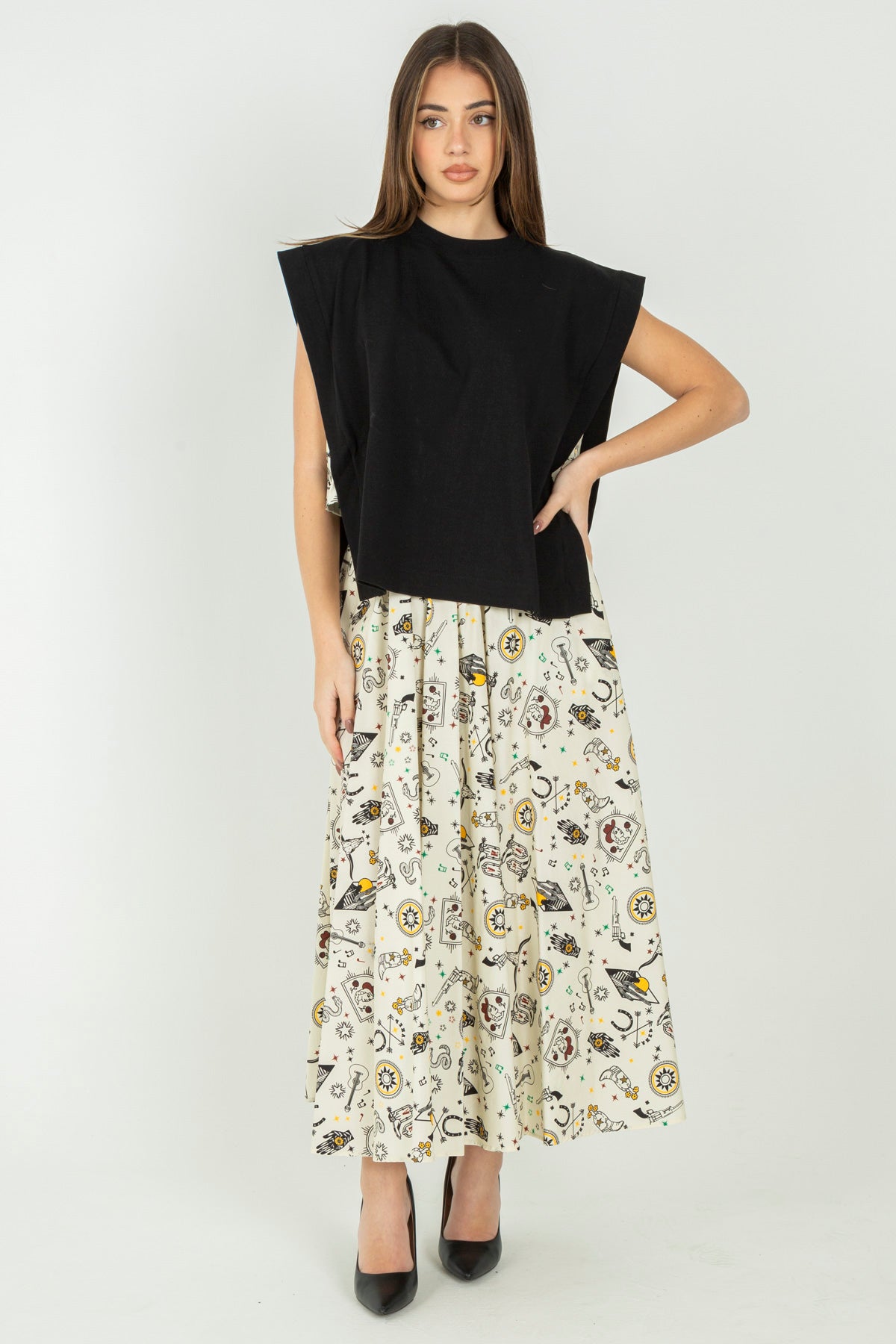 Gonna ampia a campana