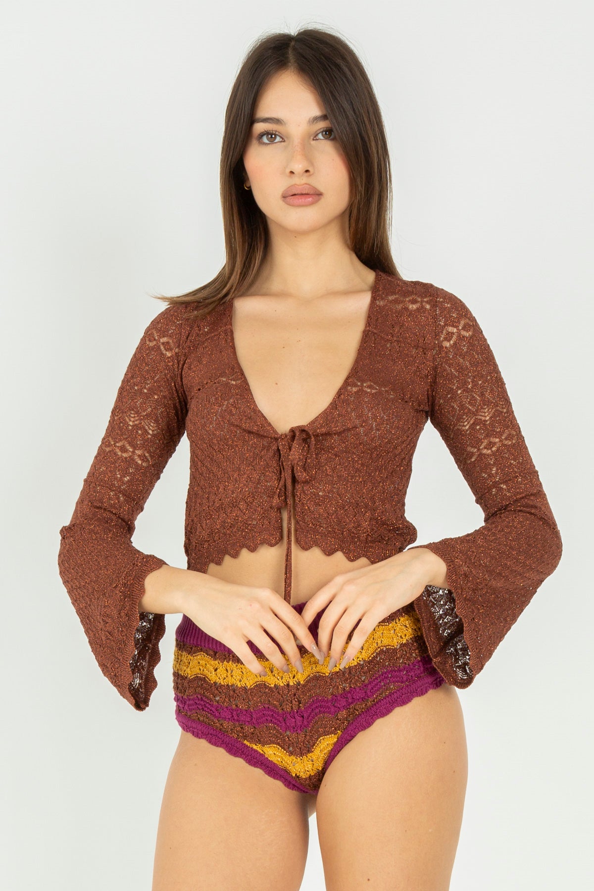 Coprispalle in maglia