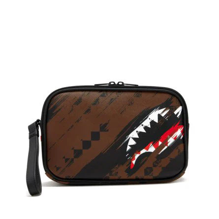 Pochette Smeared Grunge Toiletry Brick