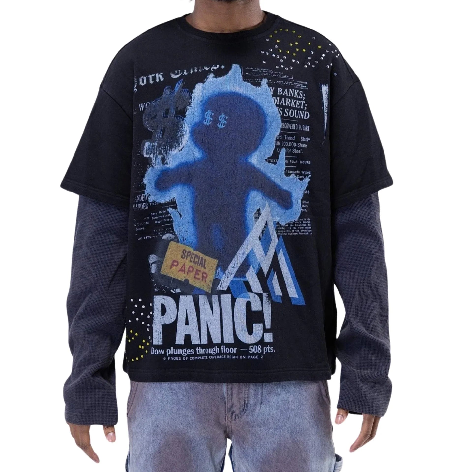 T-shirt Panic mood doppiato