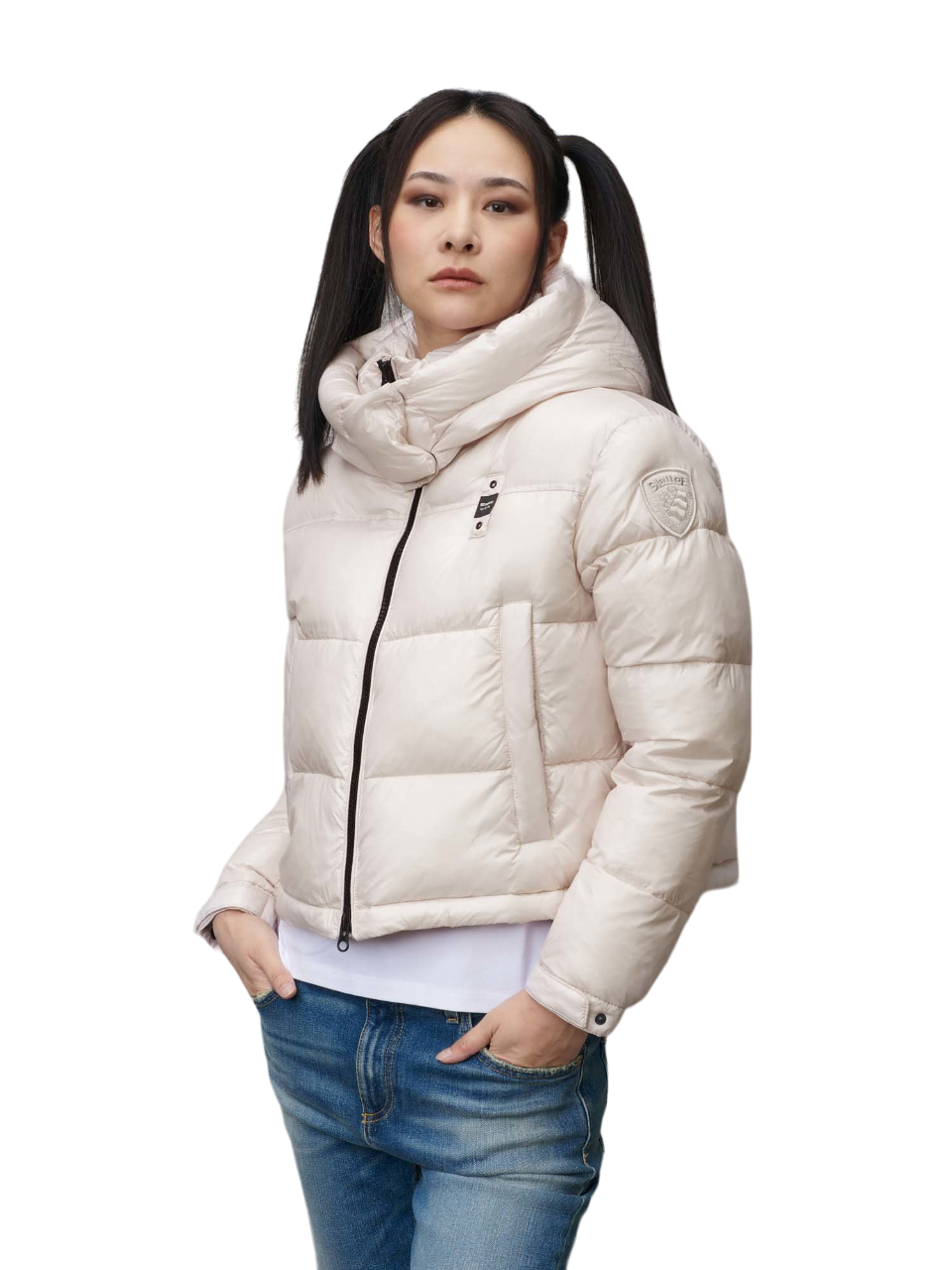 Gloria micro rip down jacket