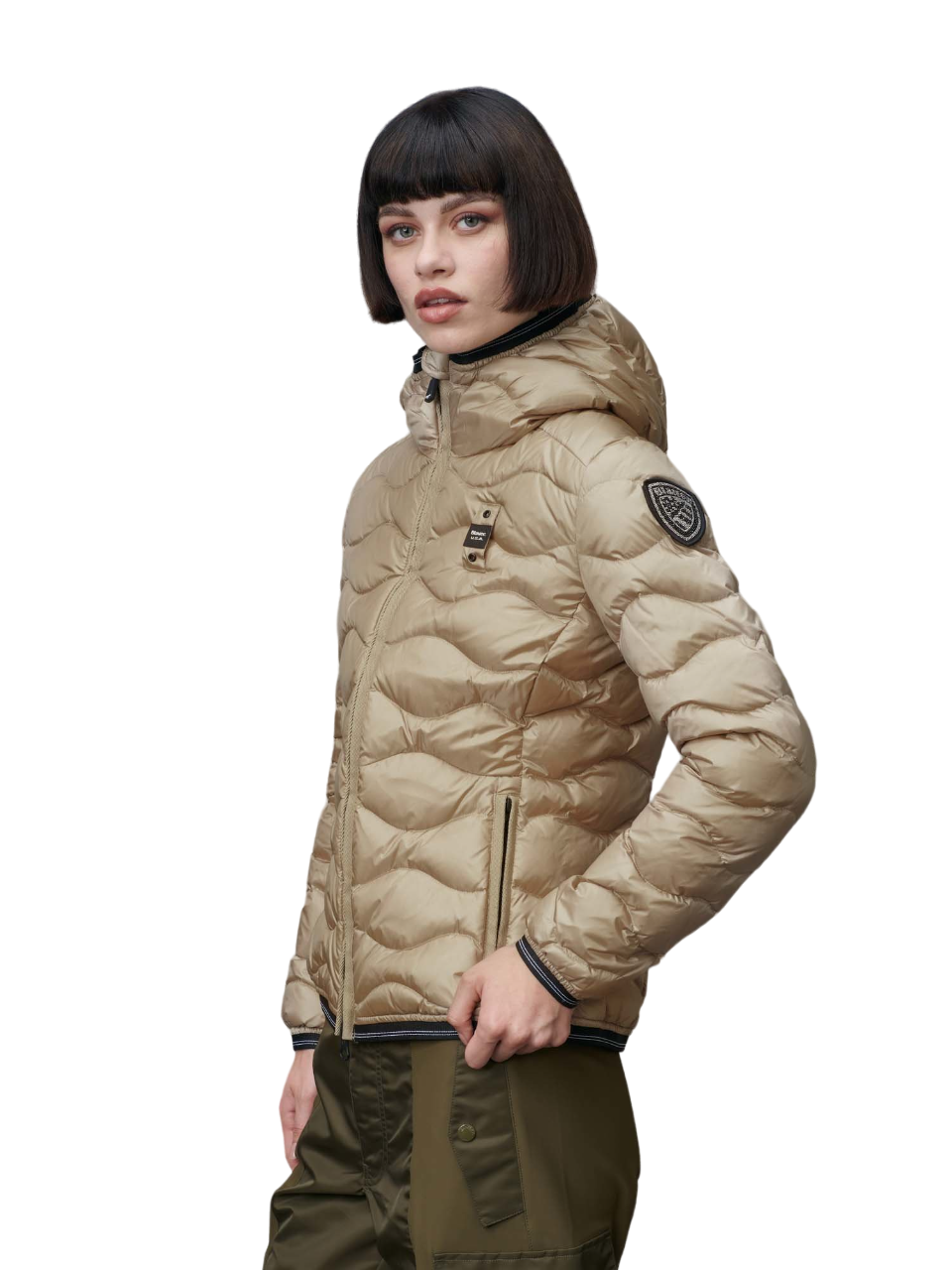 Camelia Wave Down Jacket