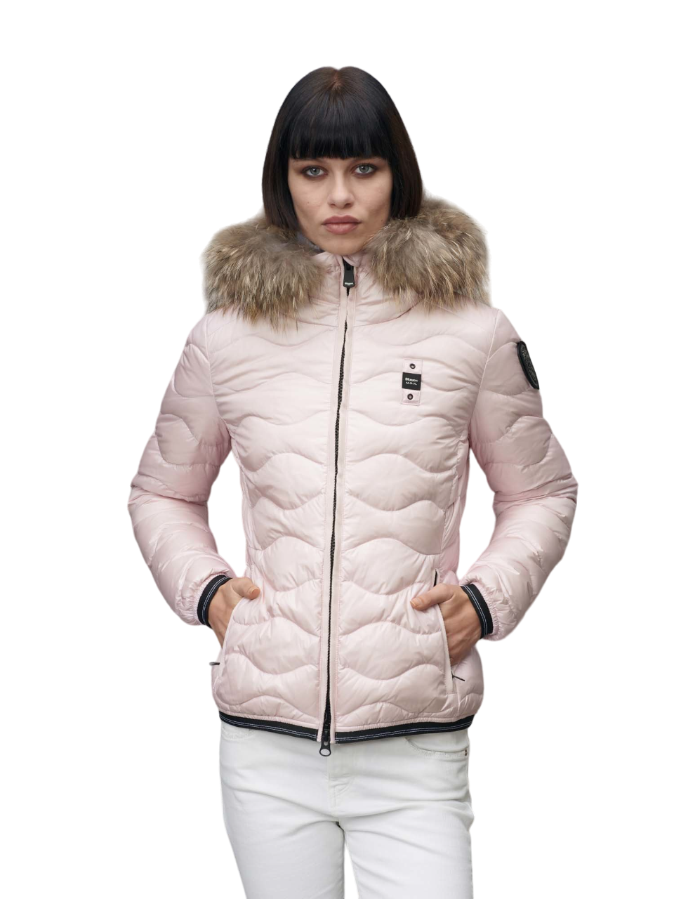 Aldie Fur Trim Down Jacket