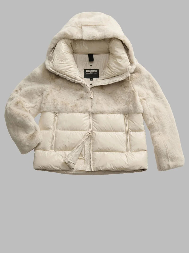 Piumino Fanevil con ecopelliccia