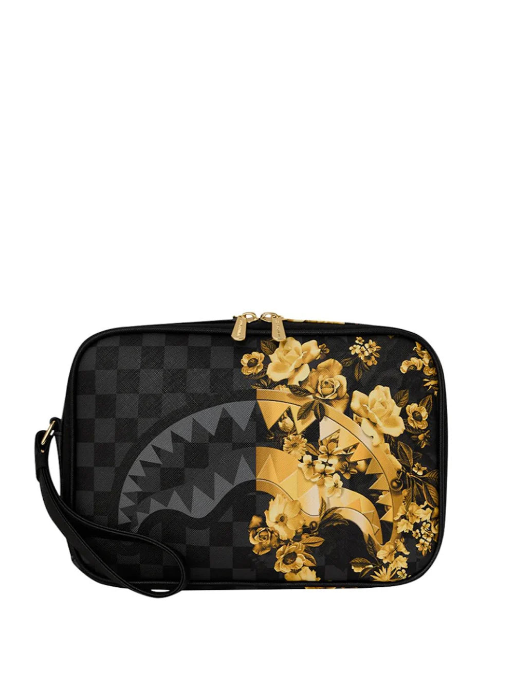 Pochette Gold Floral Remix Toiletry Brick