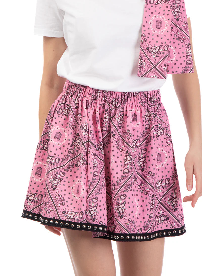 Gonna in fantasia bandana