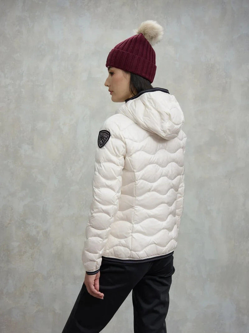 Piumino ad onde Camelia