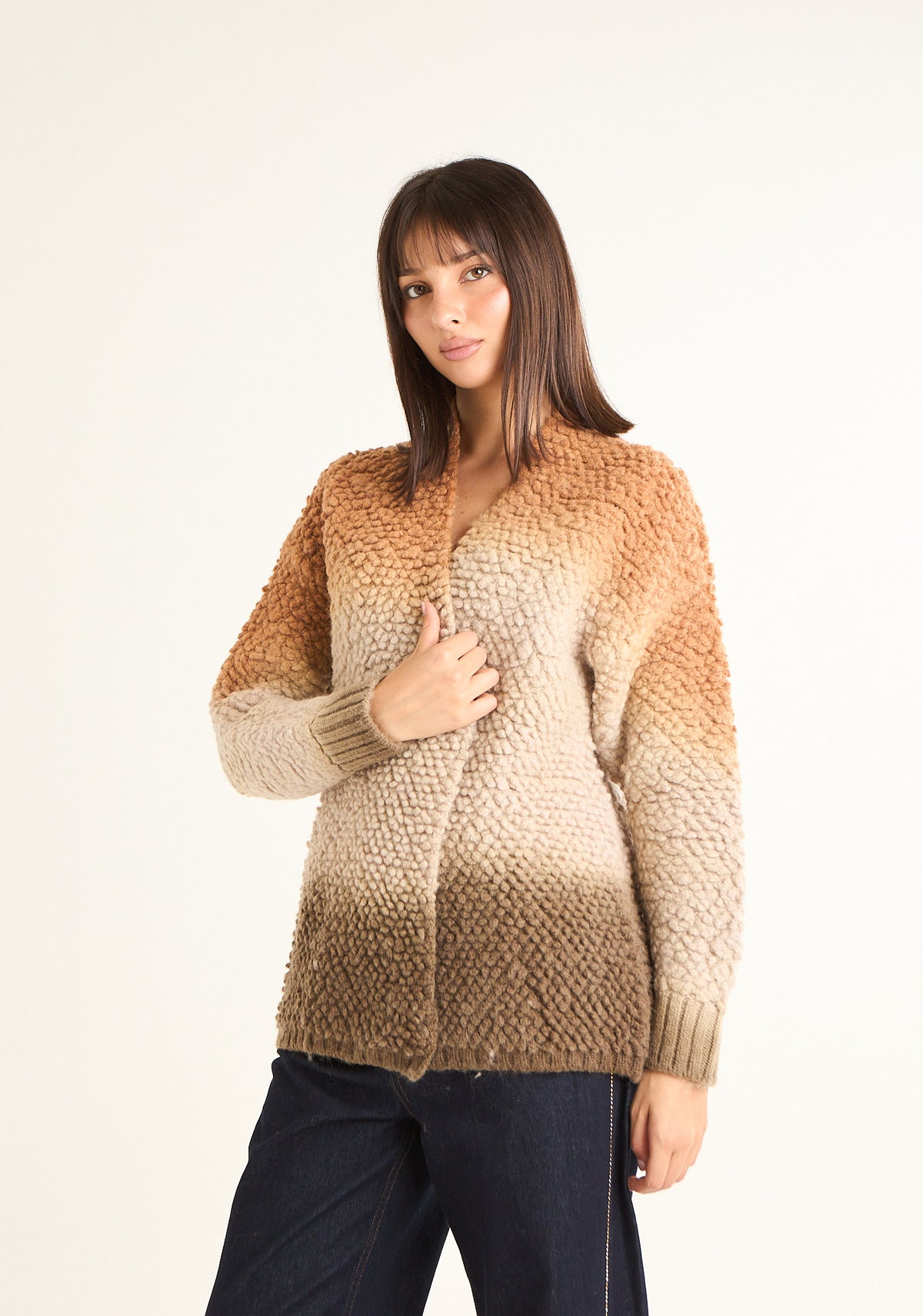 Cappotto in punto pelliccia