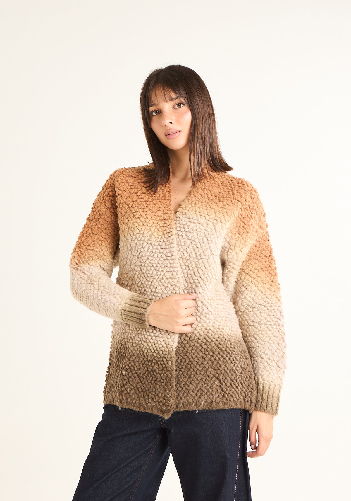 Cappotto in punto pelliccia