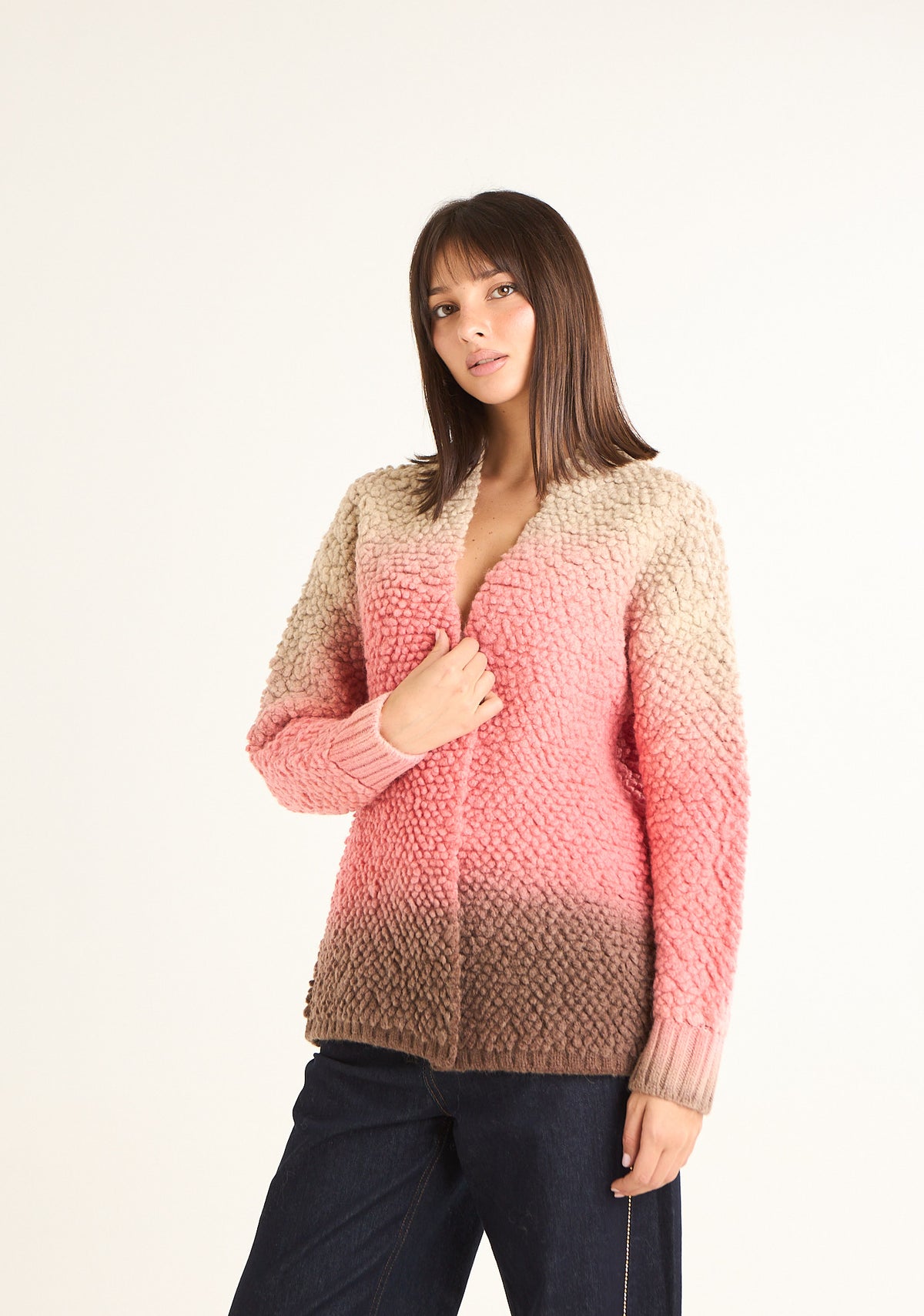 Cappotto in punto pelliccia