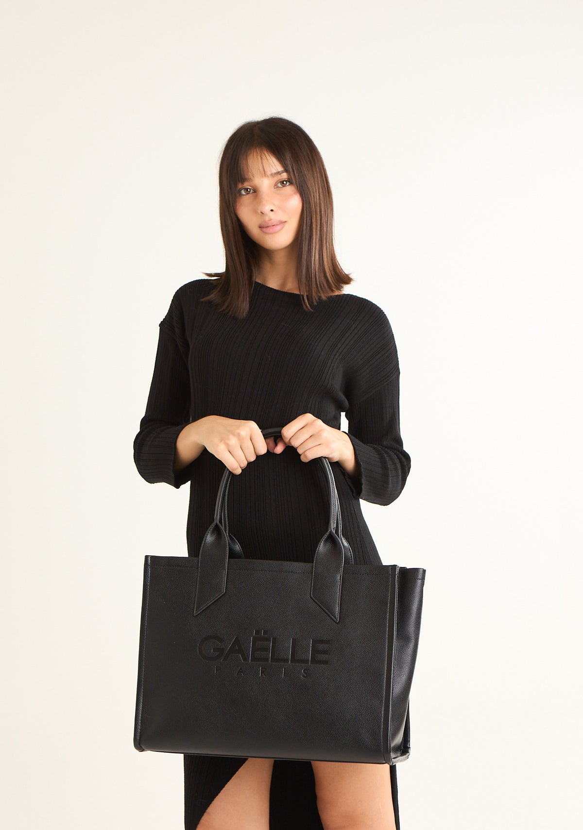 Borsa maxi shopper bottolato