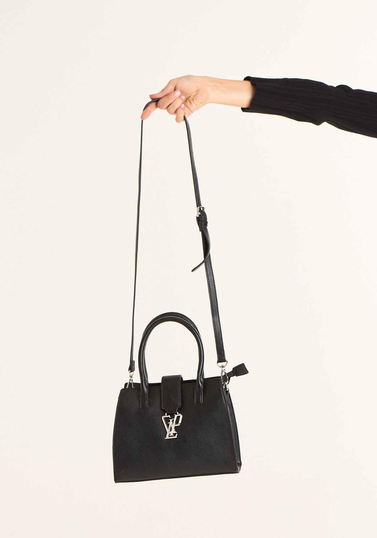 Borsa a mano con logo siglato