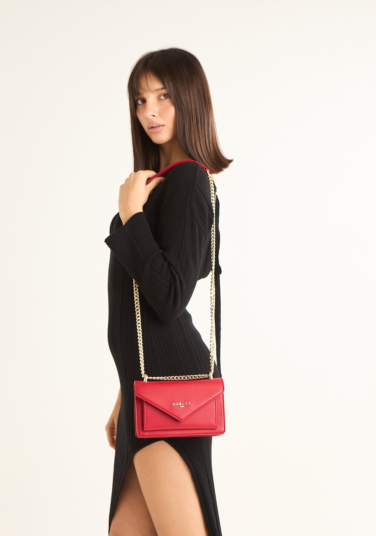 Borsa mini con patta a bustina