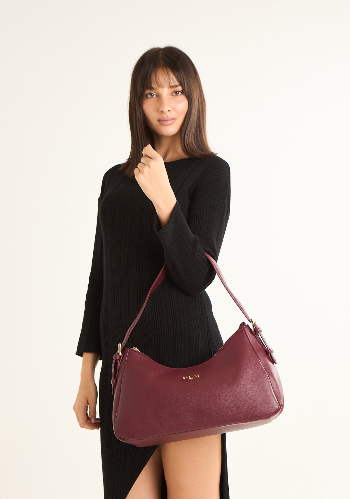 Borsa a mezza luna a spalla