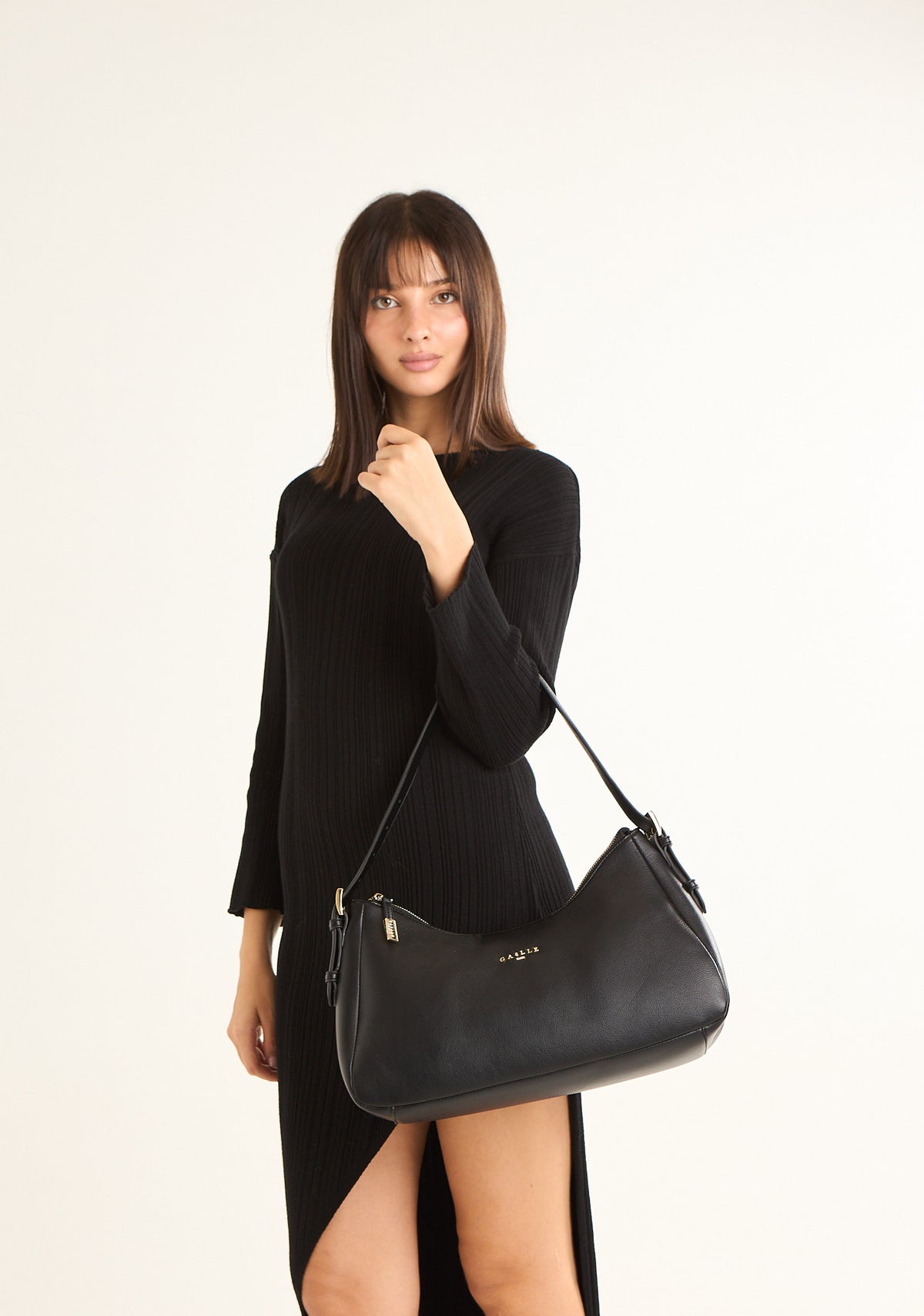 Borsa a mezza luna a spalla