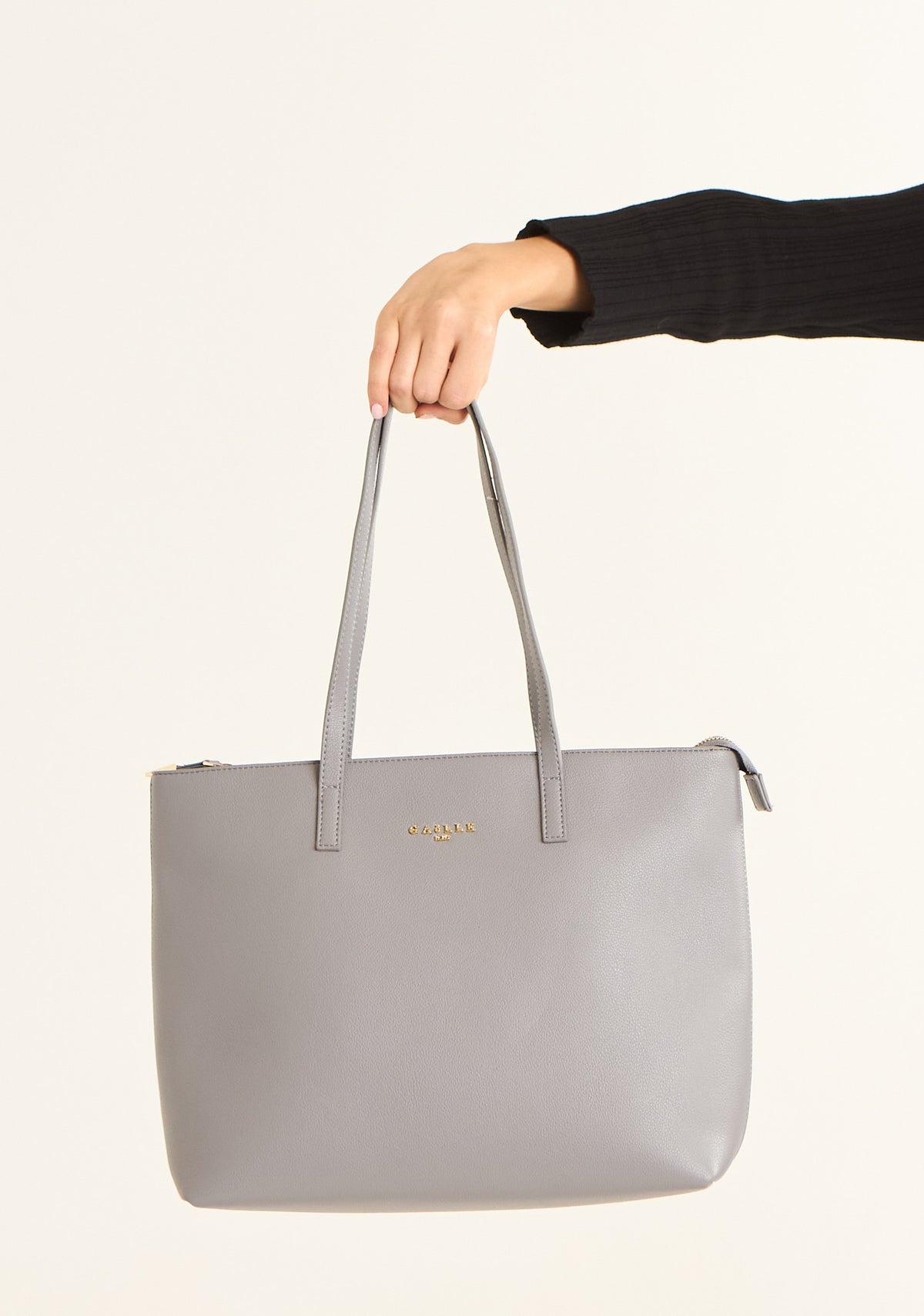 Borsa maxi shopper in bottolato
