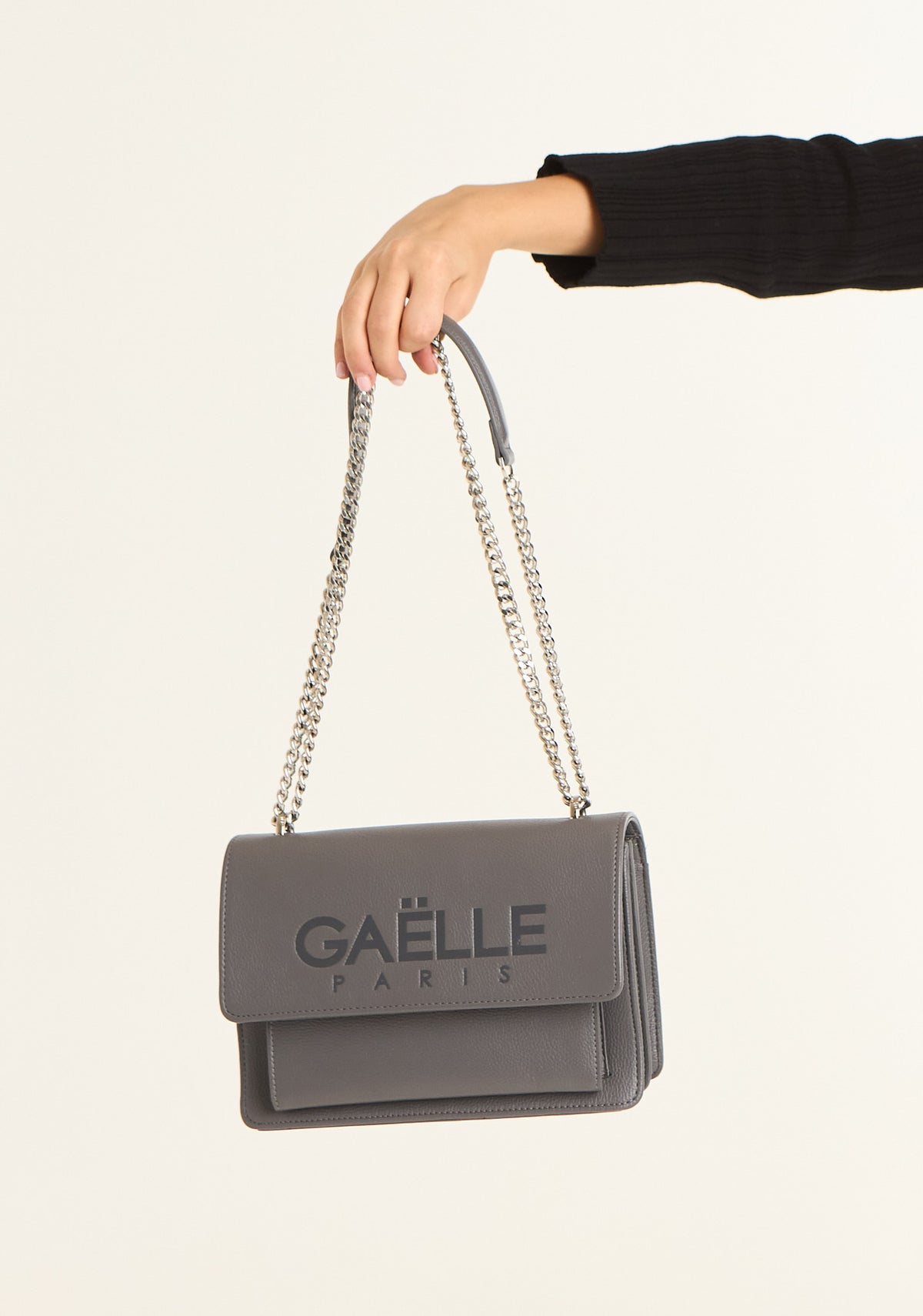 Borsa a tracolla con maxi logo