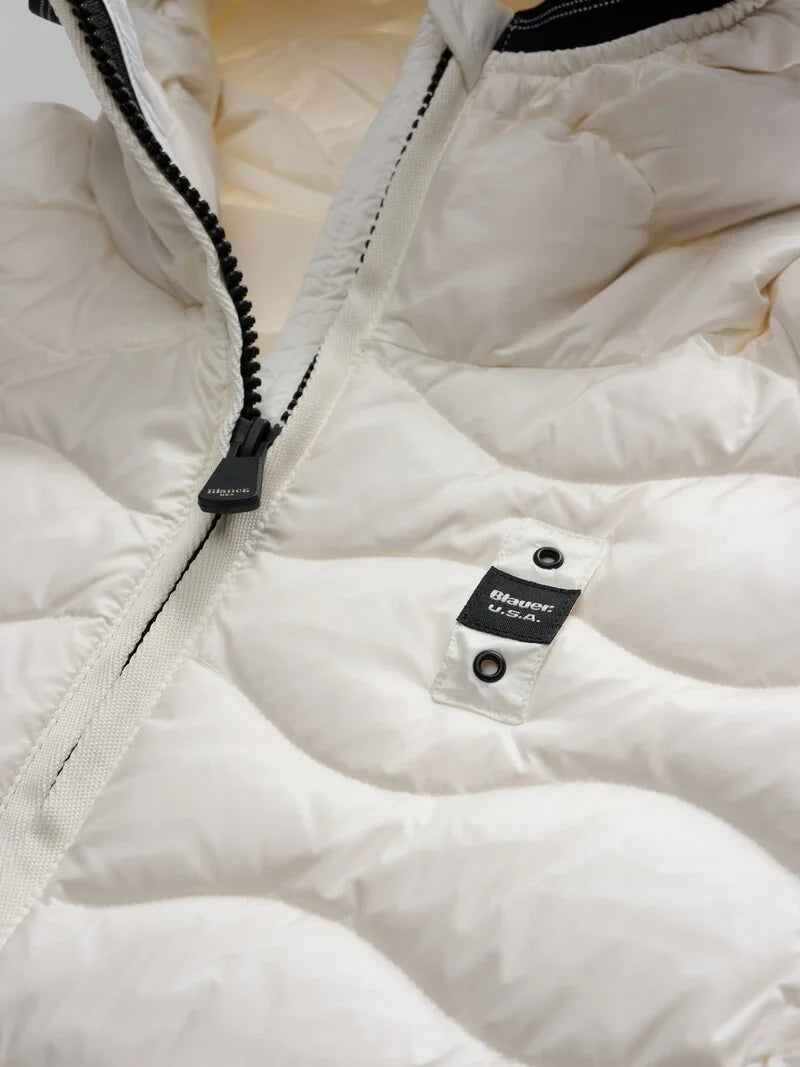 Piumino ad onde Camelia