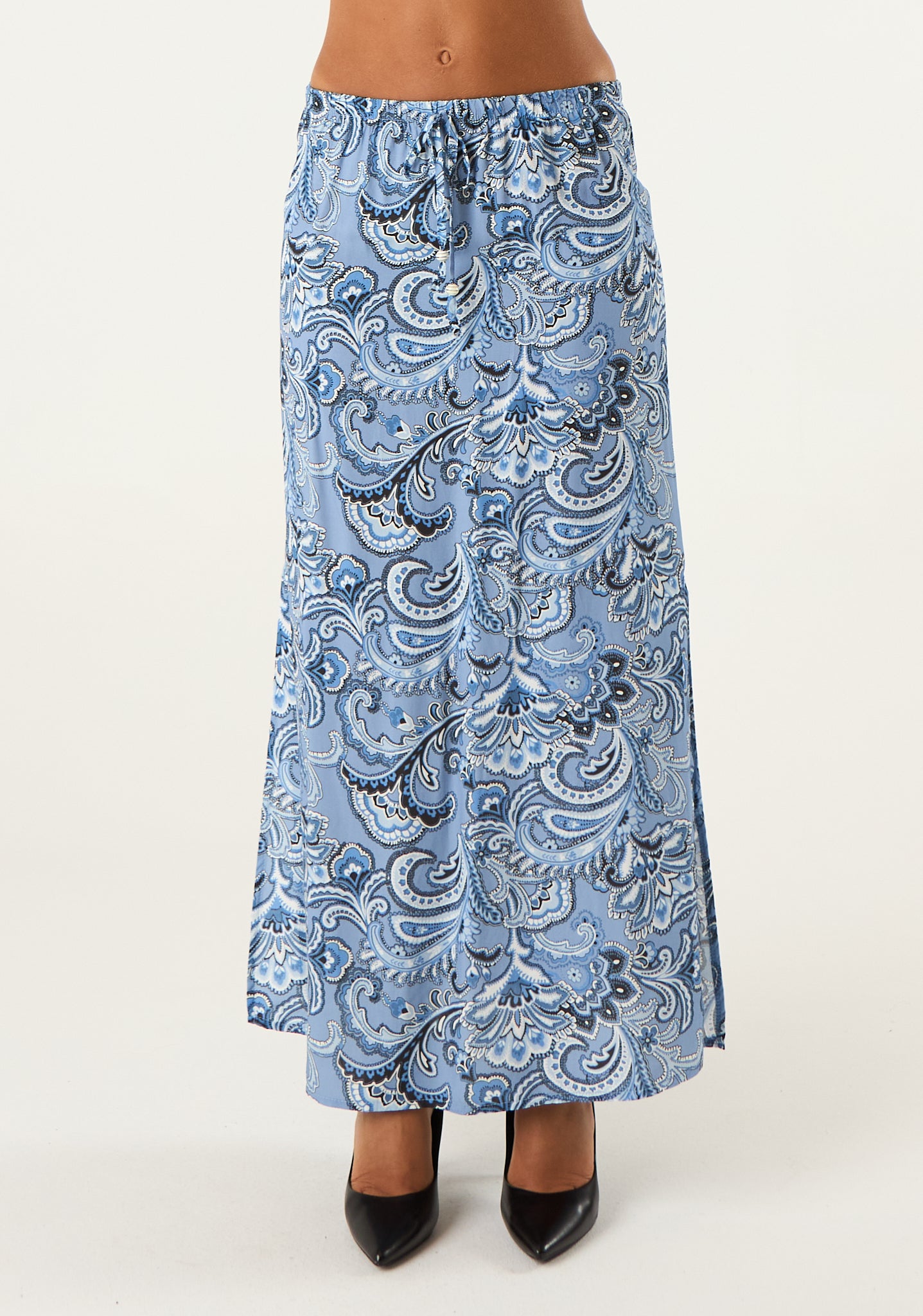 Gonna maxi in fantasia paisley