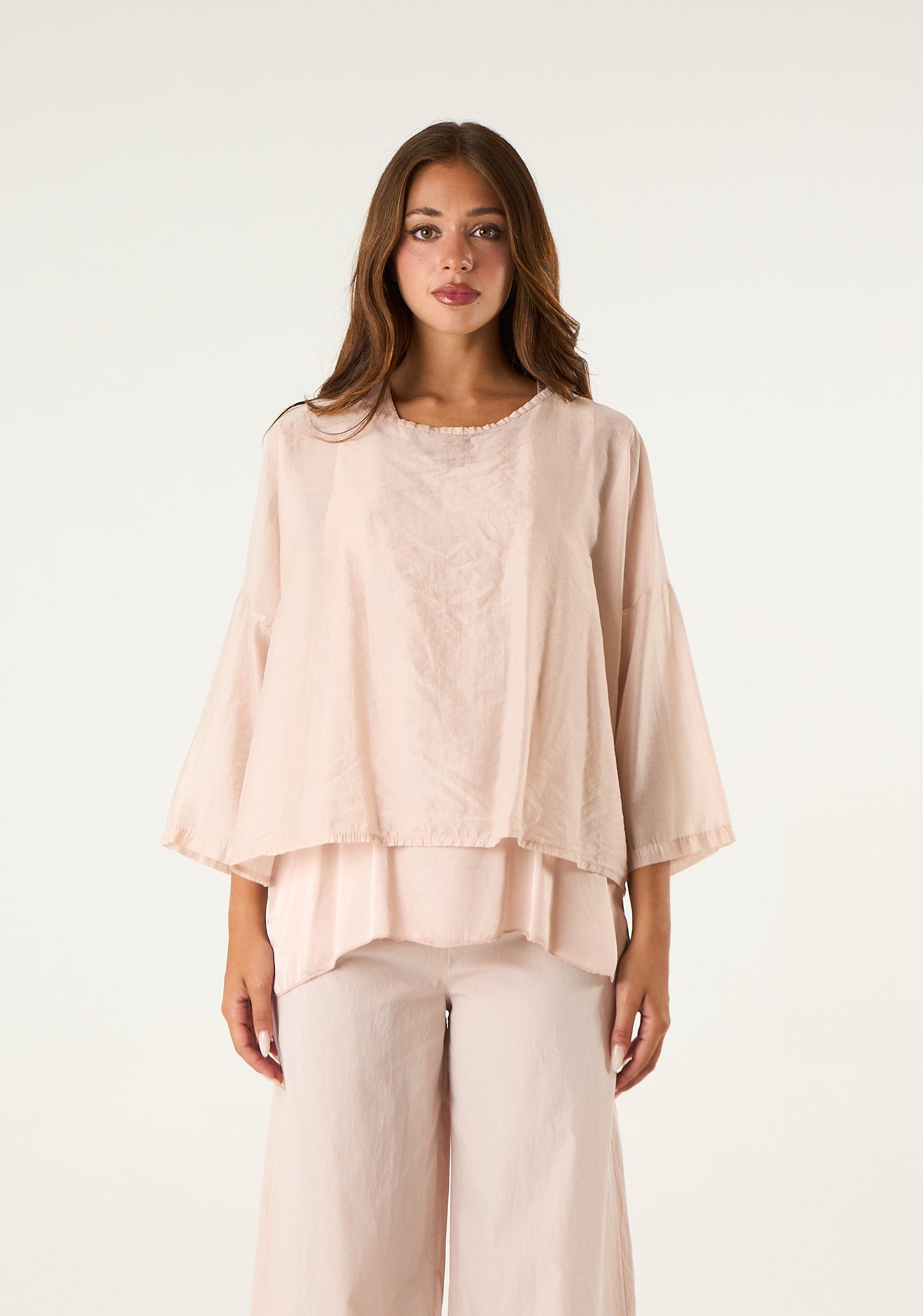 Maglia in look doppiato