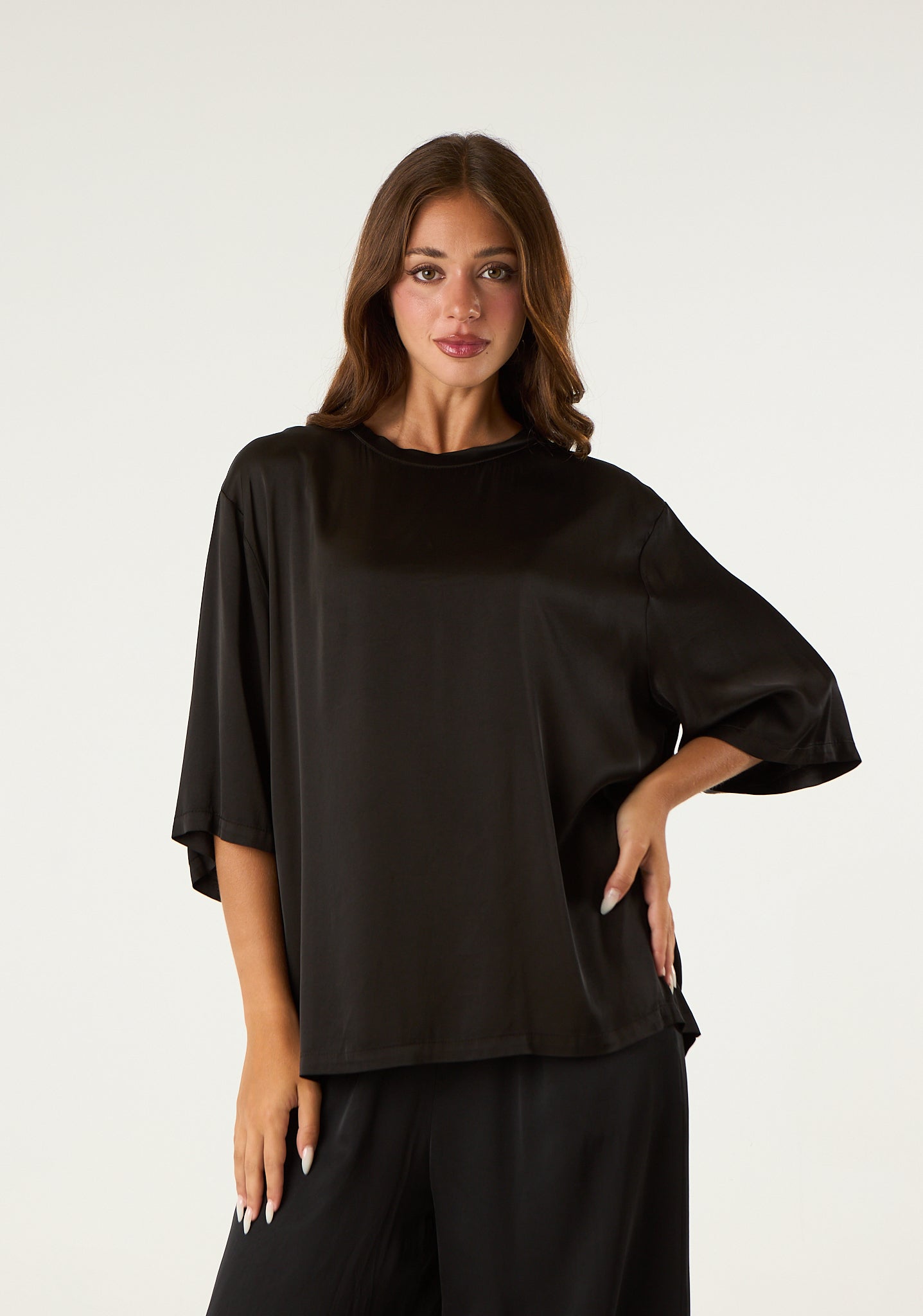 Maglia in seta lavata