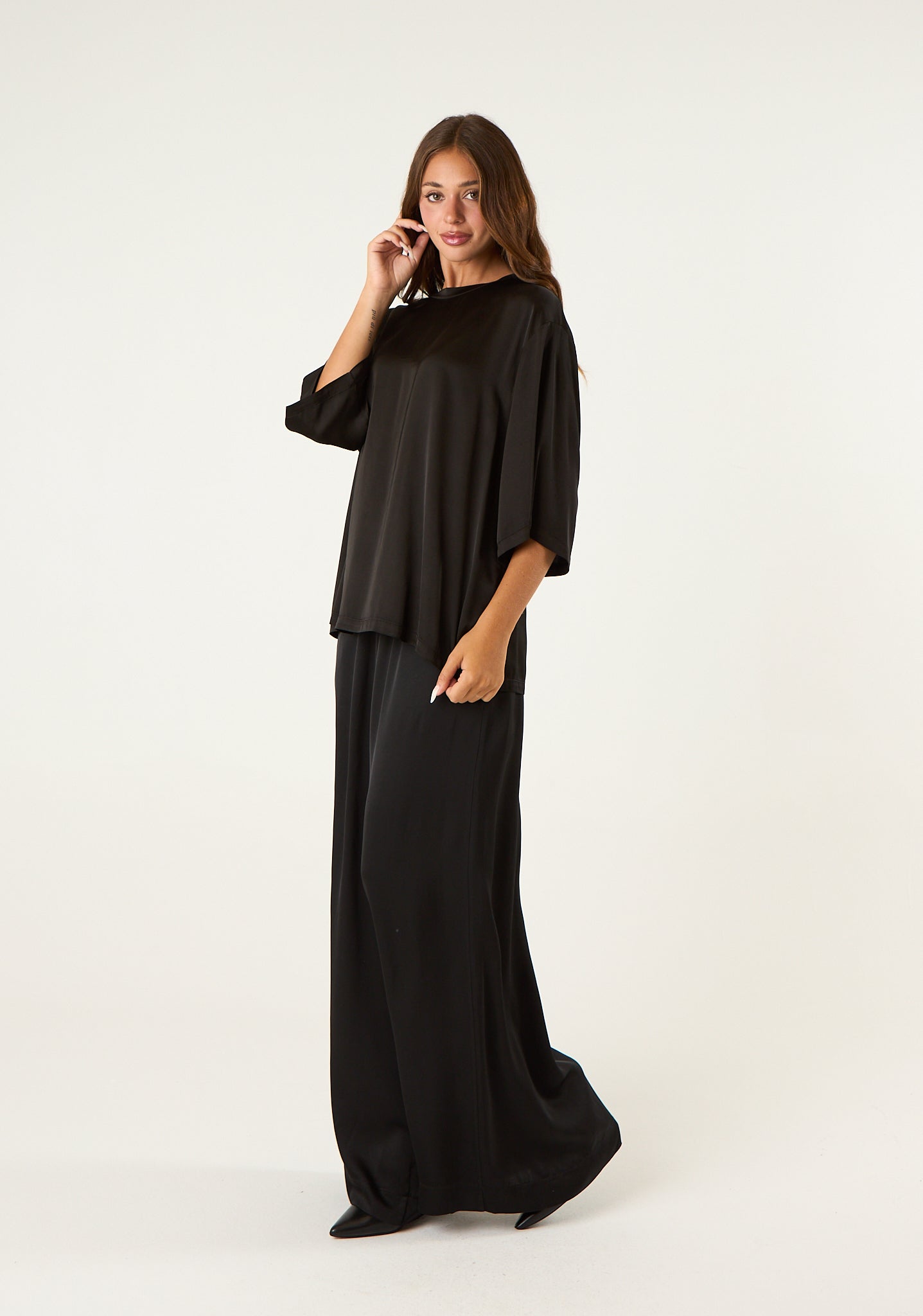 Maglia in seta lavata