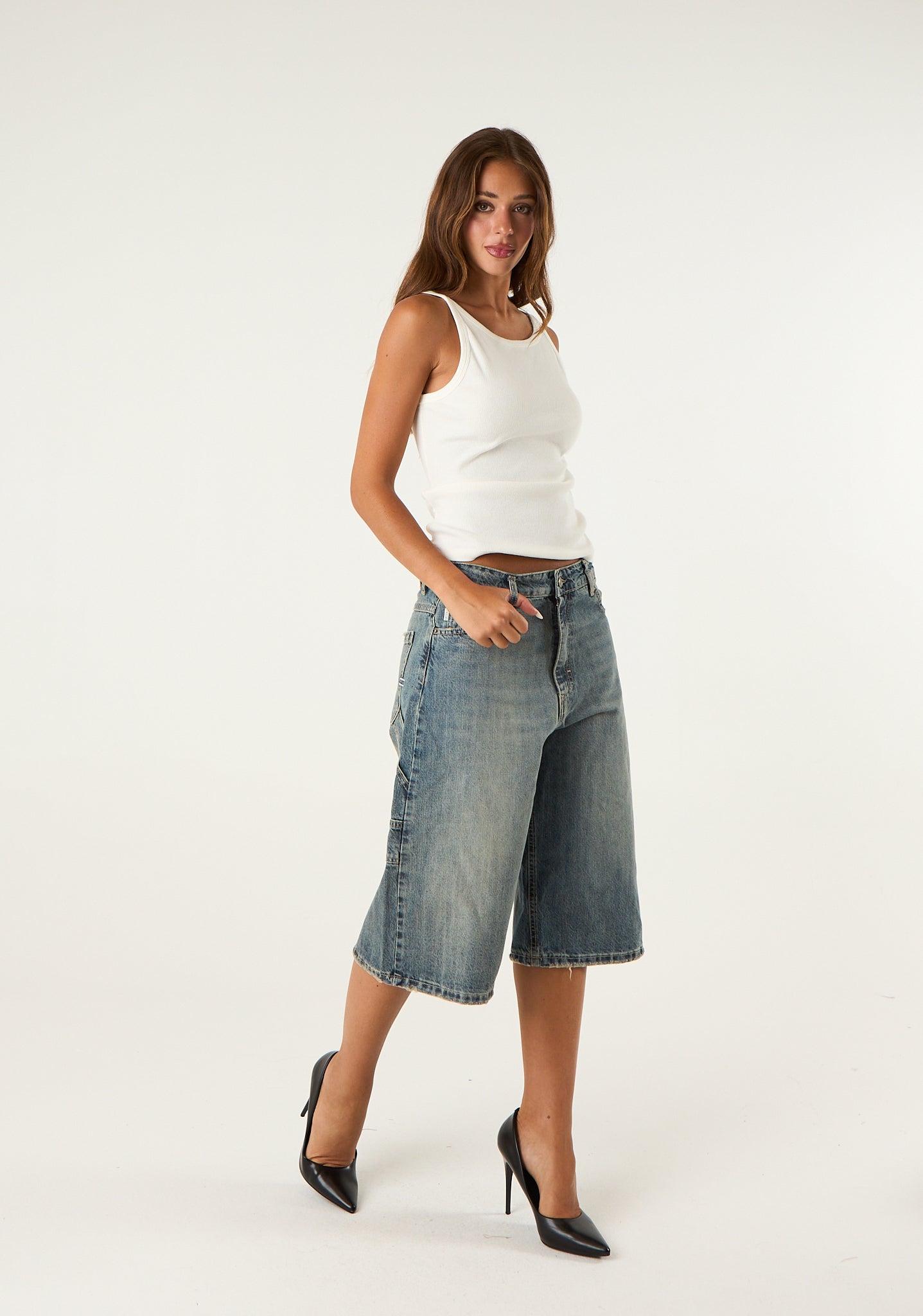 Bermuda di jeans