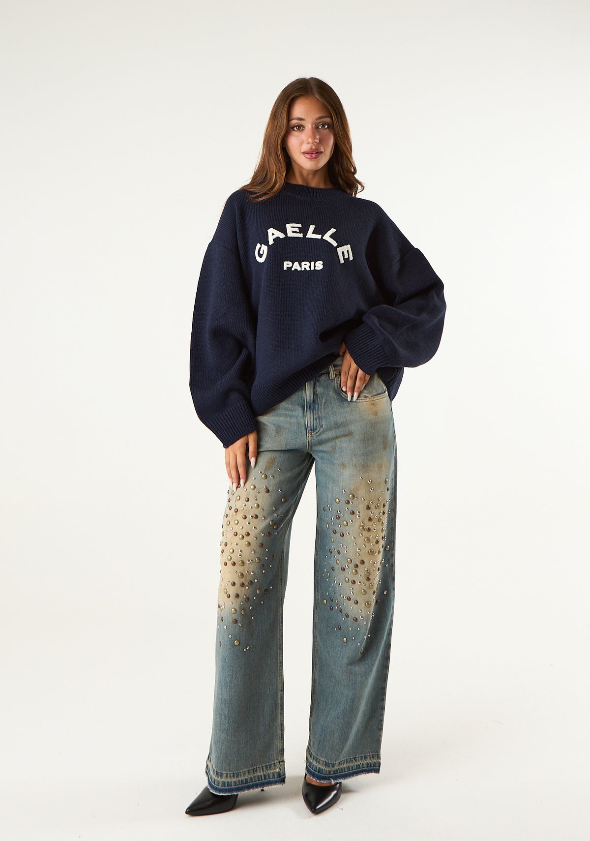 Jeans used low waist