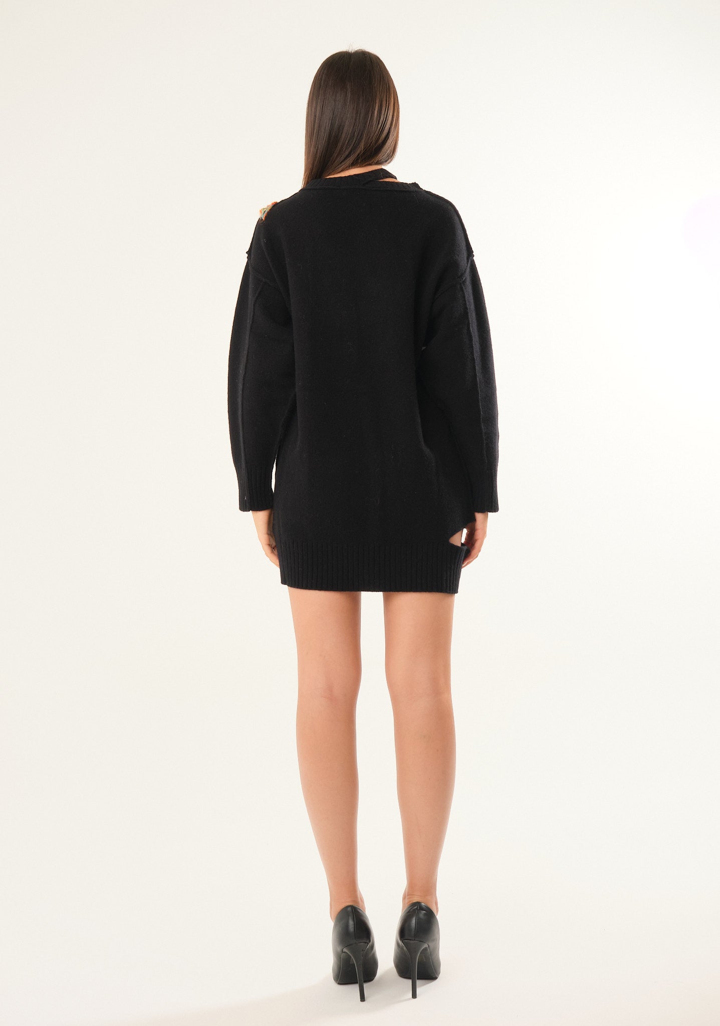 Abito over con cut out