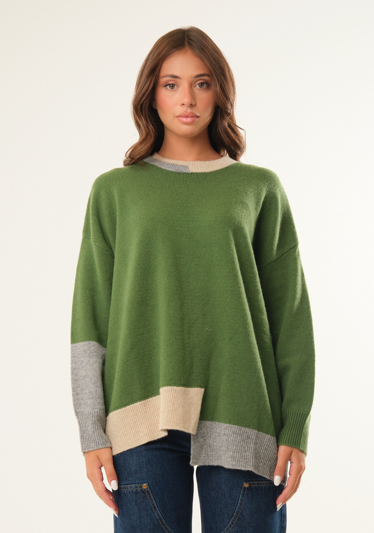 Maglione asimmetrico
