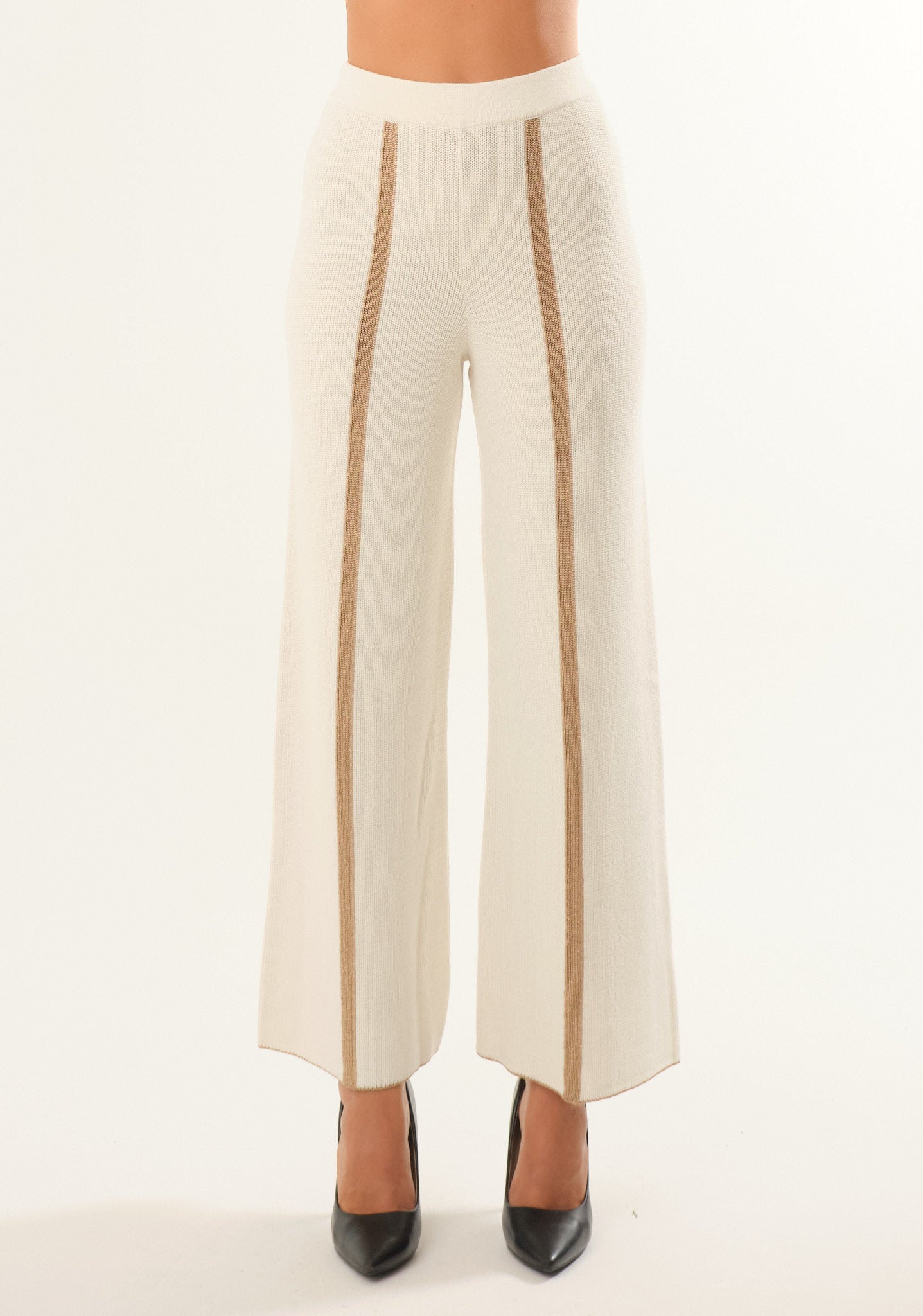 Pantalone con bande laterali